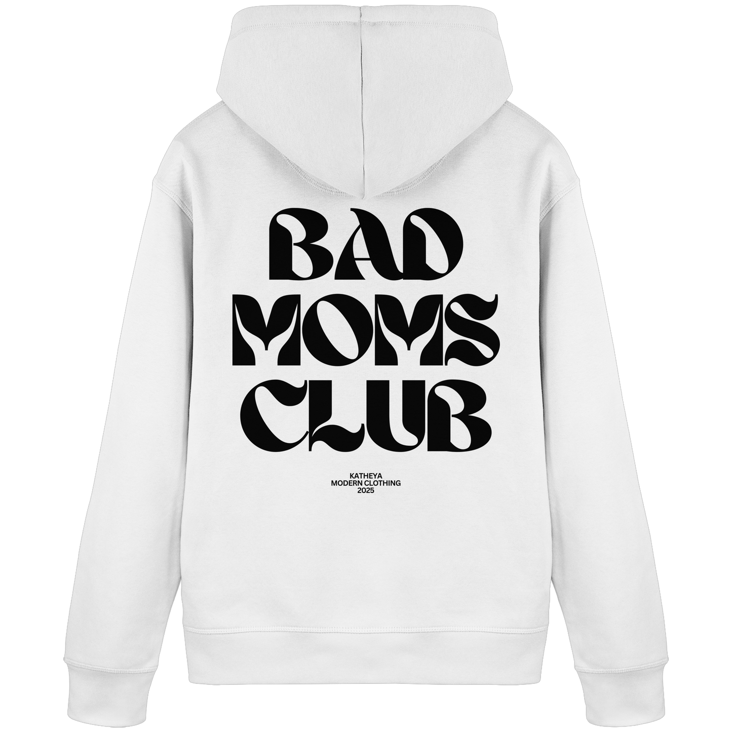 Bad Moms Club Schwarz - Organic Basic Hoodie