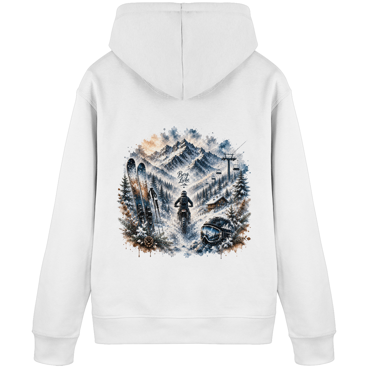 Berg Liebe Mx - Organic Basic Hoodie