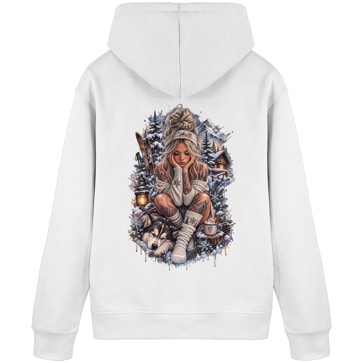 Ice Woman 2 - Organic Basic Hoodie