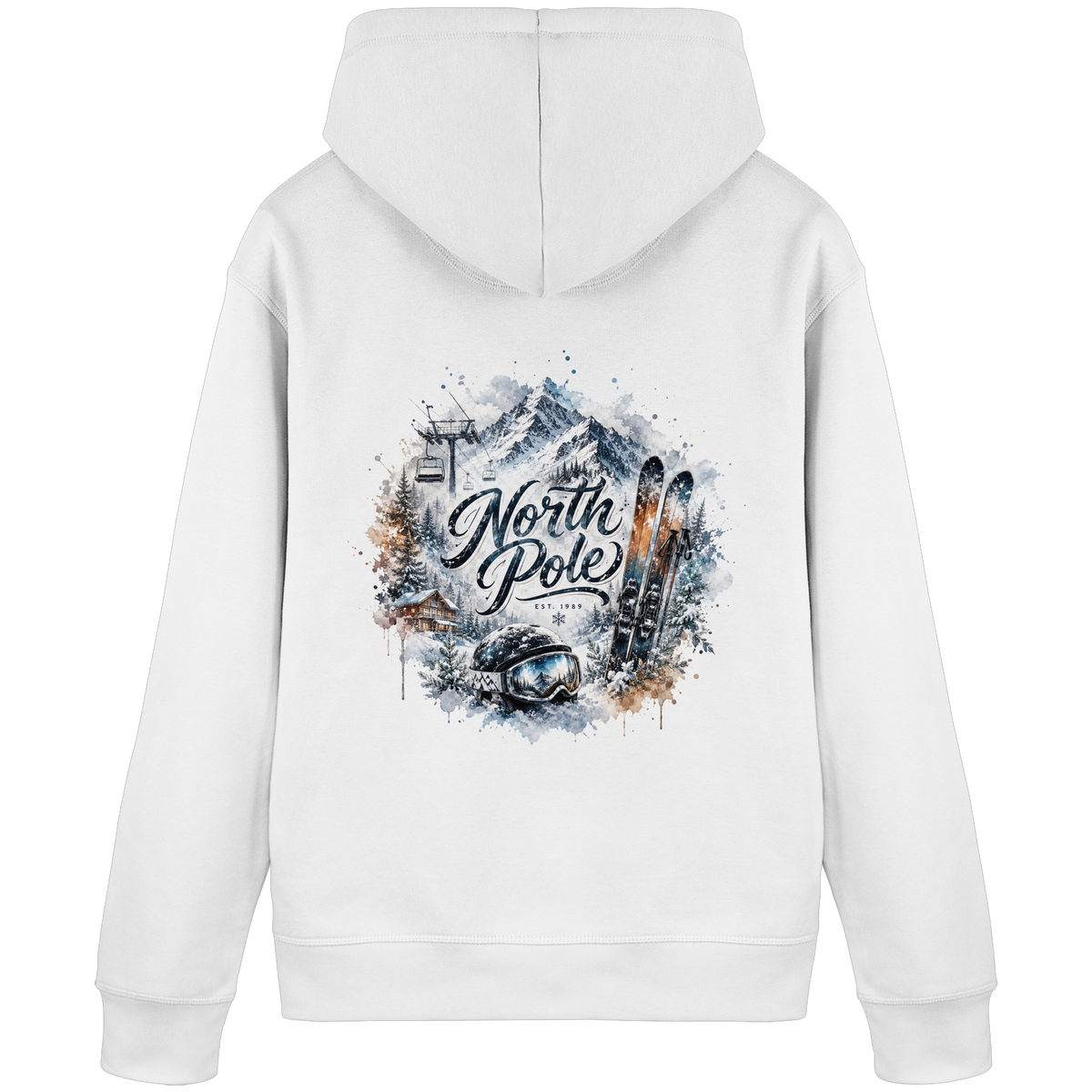 North Pole - Organic Basic Hoodie