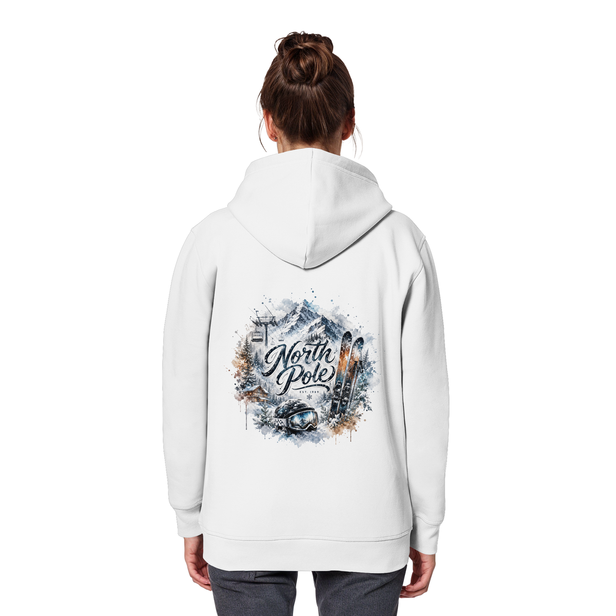 North Pole - Organic Basic Hoodie