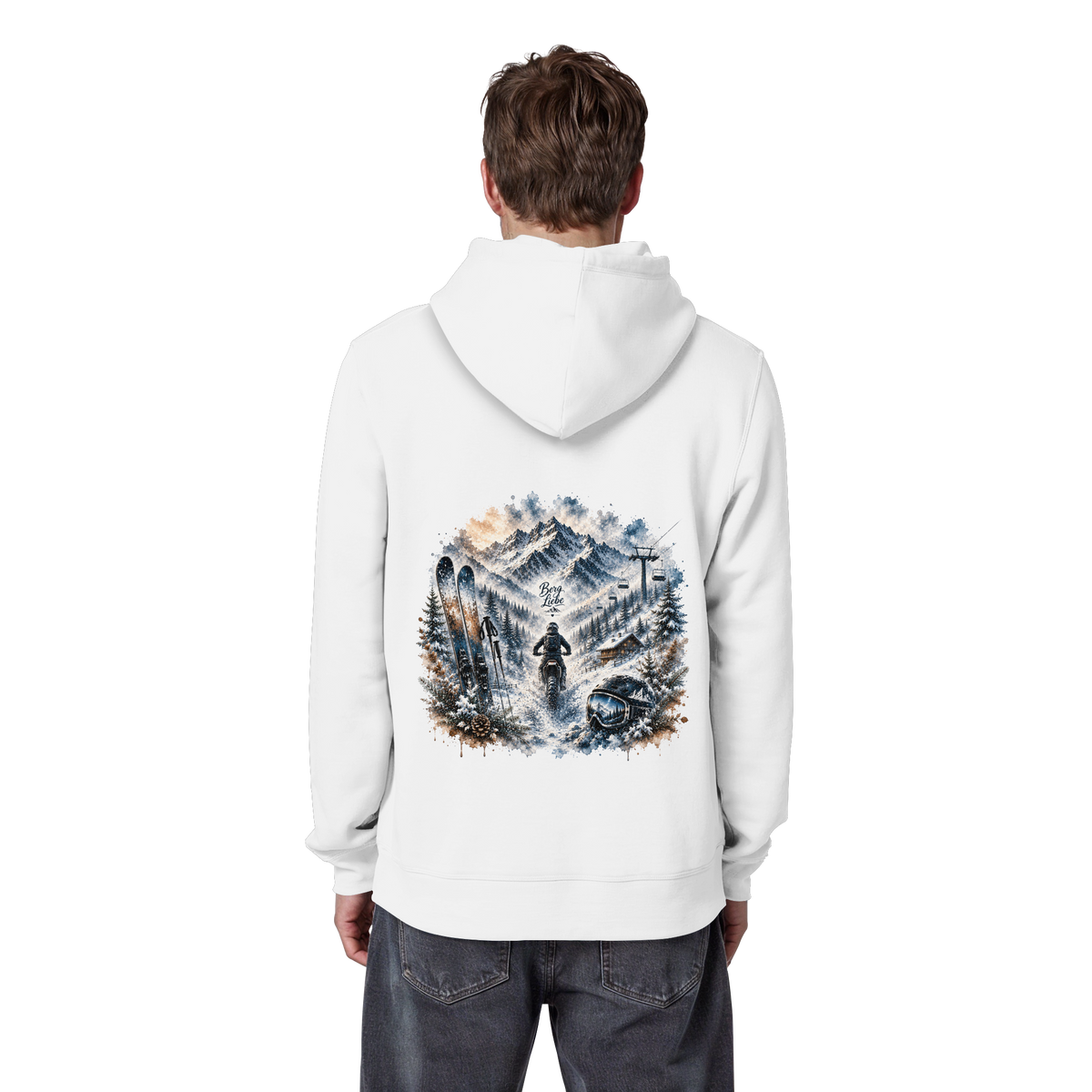 Berg Liebe Mx - Organic Basic Hoodie