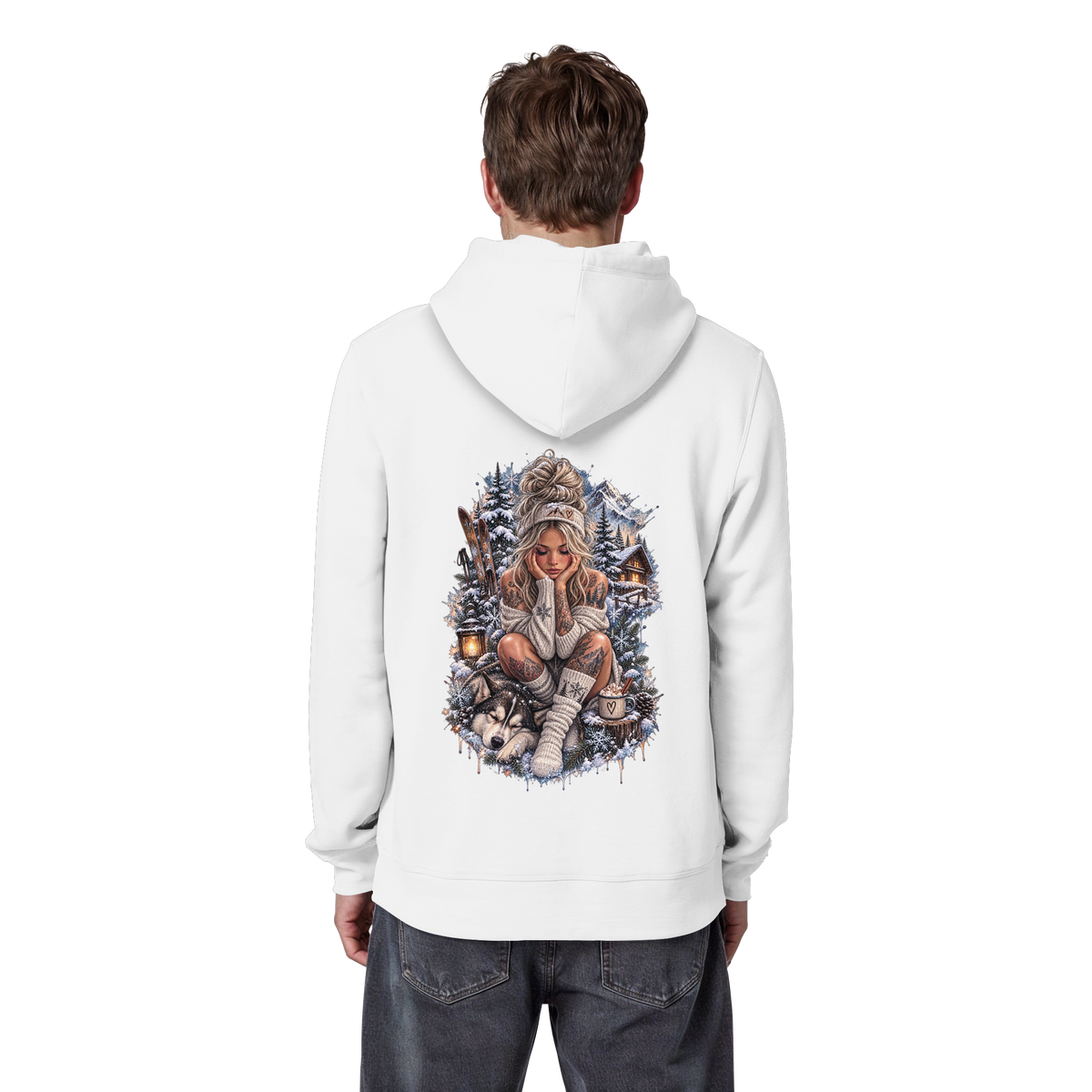 Ice Woman 2 - Organic Basic Hoodie