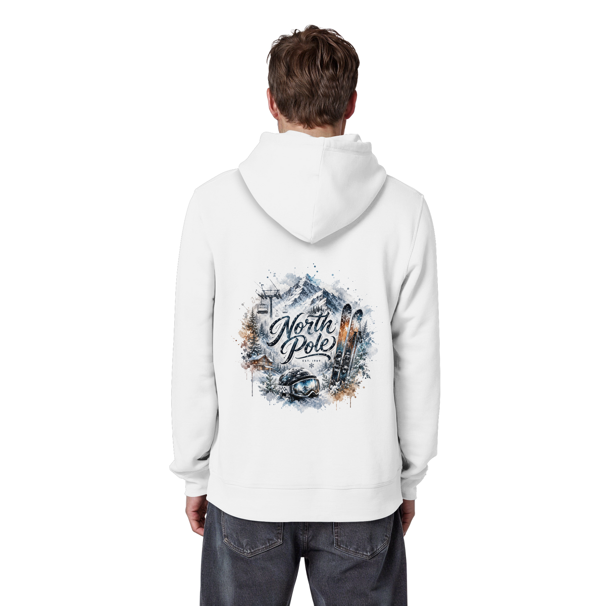 North Pole - Organic Basic Hoodie
