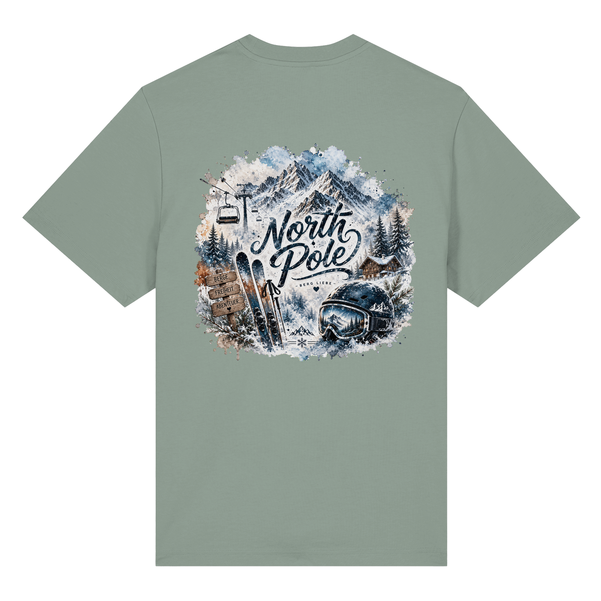 North Pole Ski - Organic Heavy Shirt