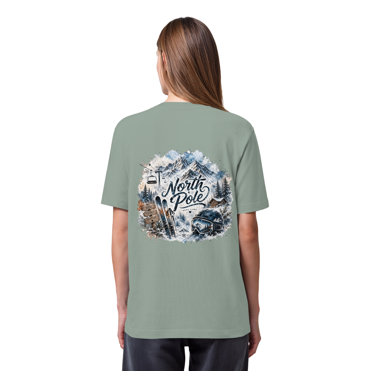 North Pole Ski - Organic Heavy Shirt