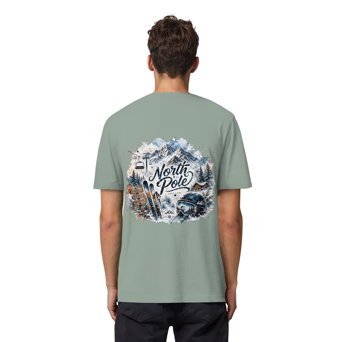 North Pole Ski - Organic Heavy Shirt