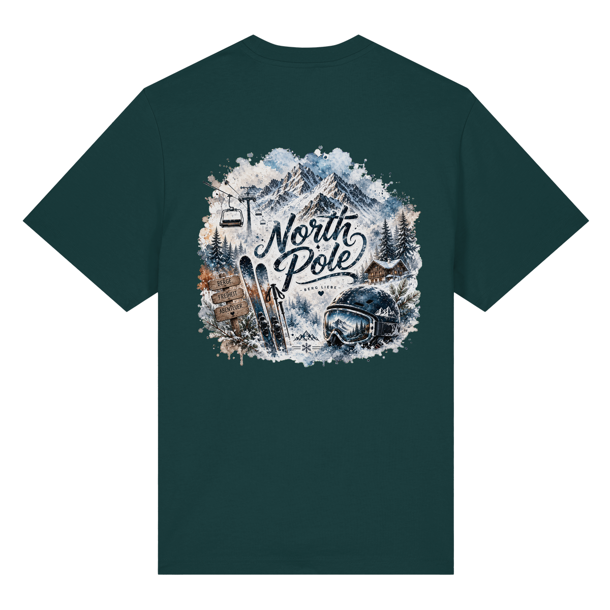 North Pole Ski - Organic Heavy Shirt