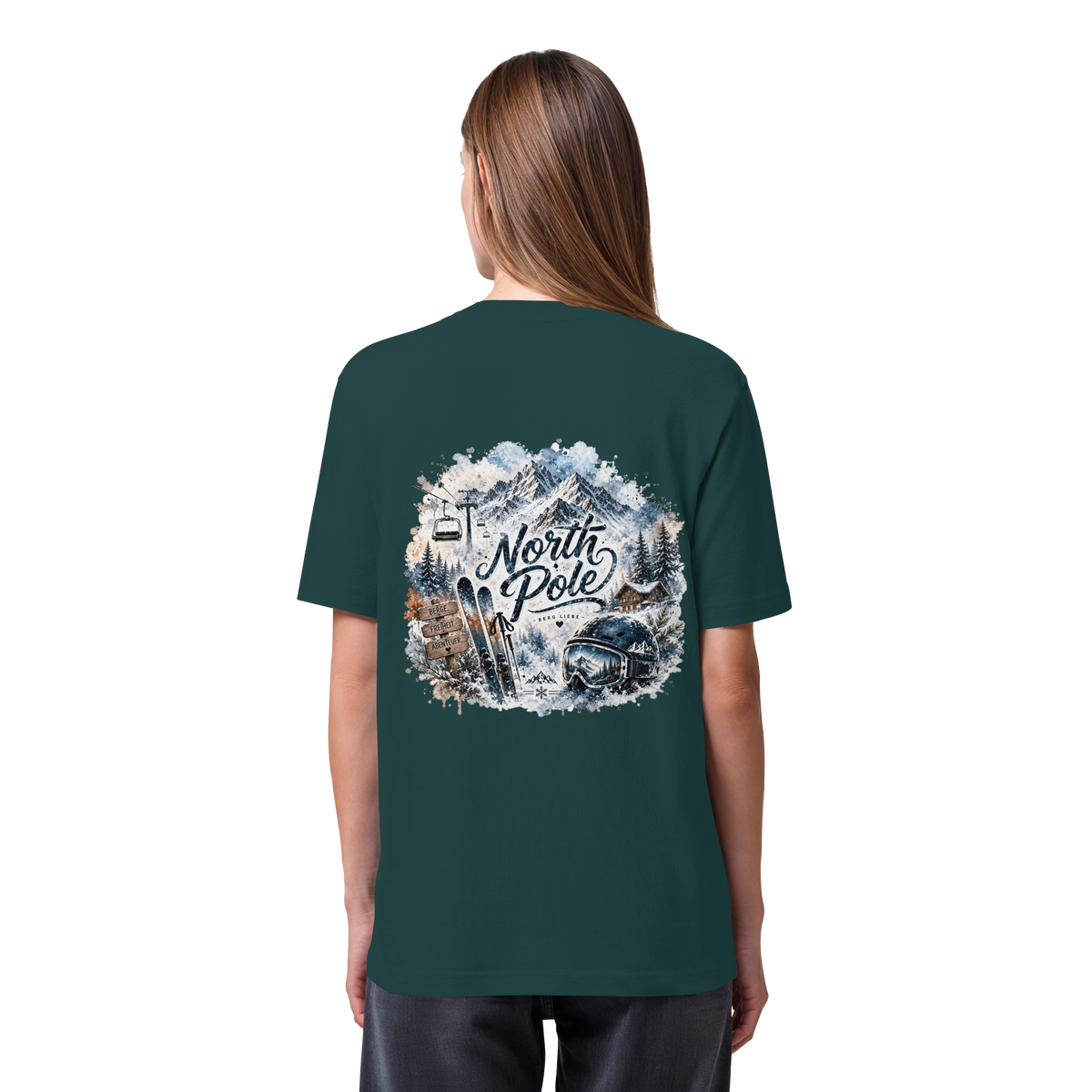 North Pole Ski - Organic Heavy Shirt