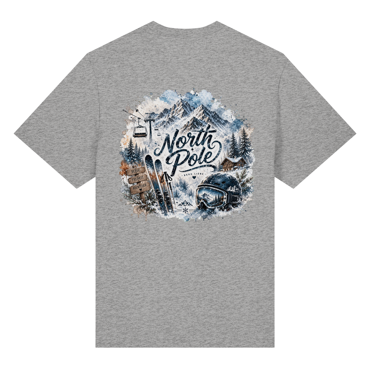 North Pole Ski - Organic Heavy Shirt