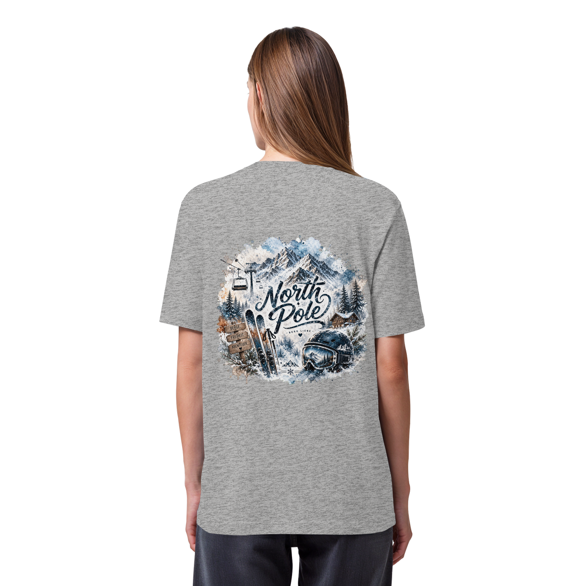 North Pole Ski - Organic Heavy Shirt