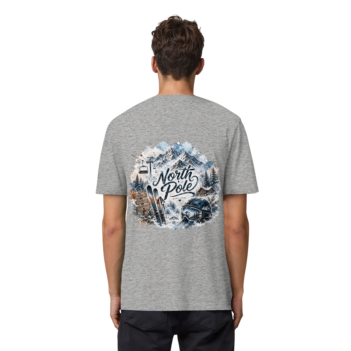North Pole Ski - Organic Heavy Shirt