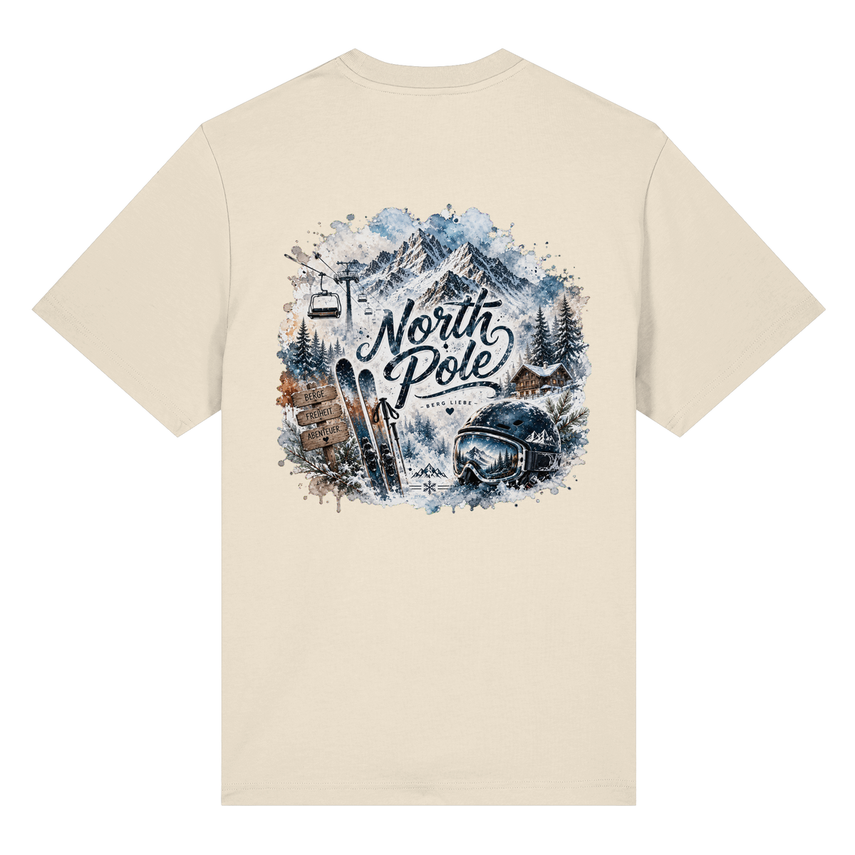 North Pole Ski - Organic Heavy Shirt