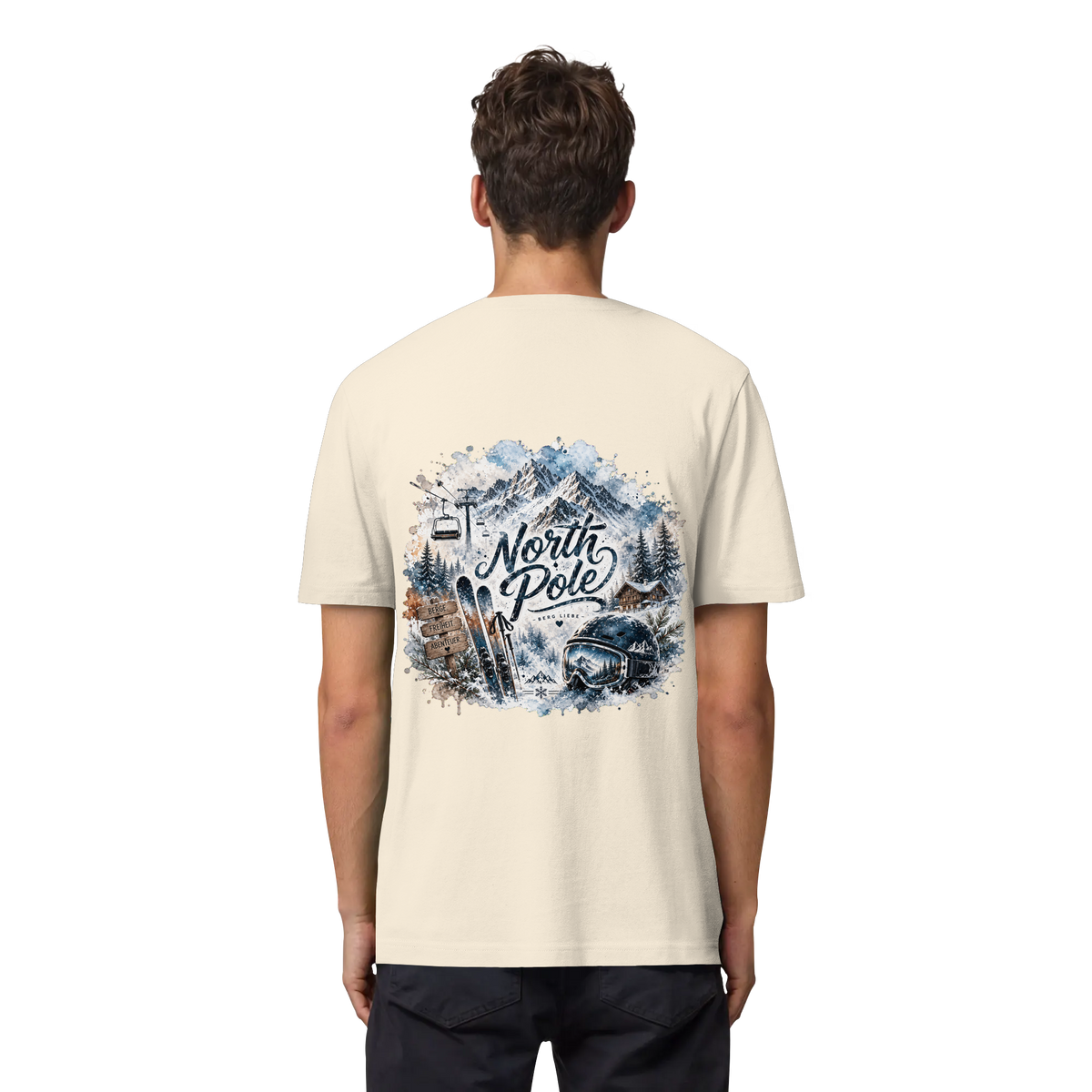 North Pole Ski - Organic Heavy Shirt