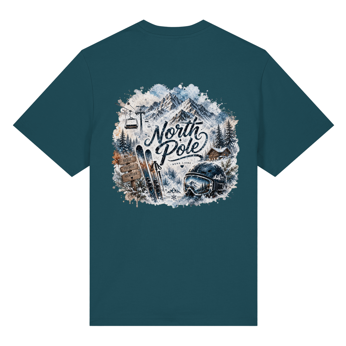 North Pole Ski - Organic Heavy Shirt