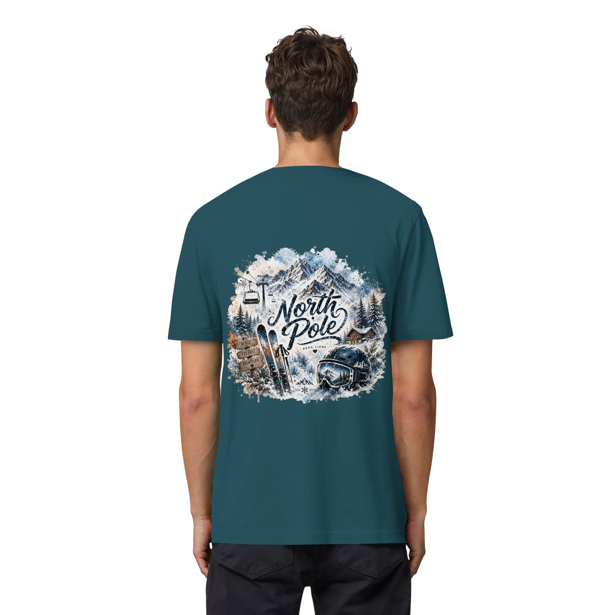 North Pole Ski - Organic Heavy Shirt