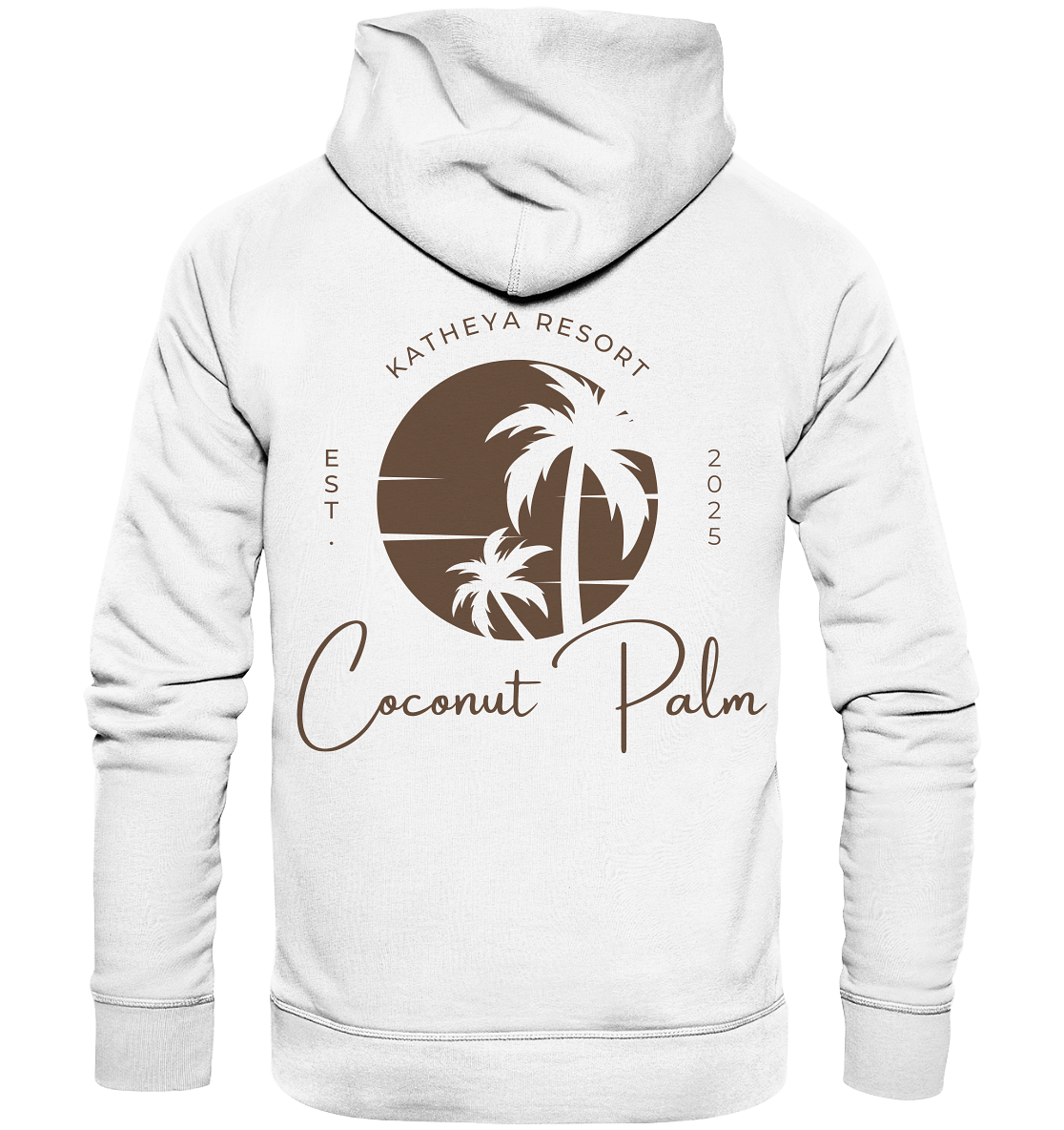 Katheya - Coconut Palm Men  - Organic Hoodie
