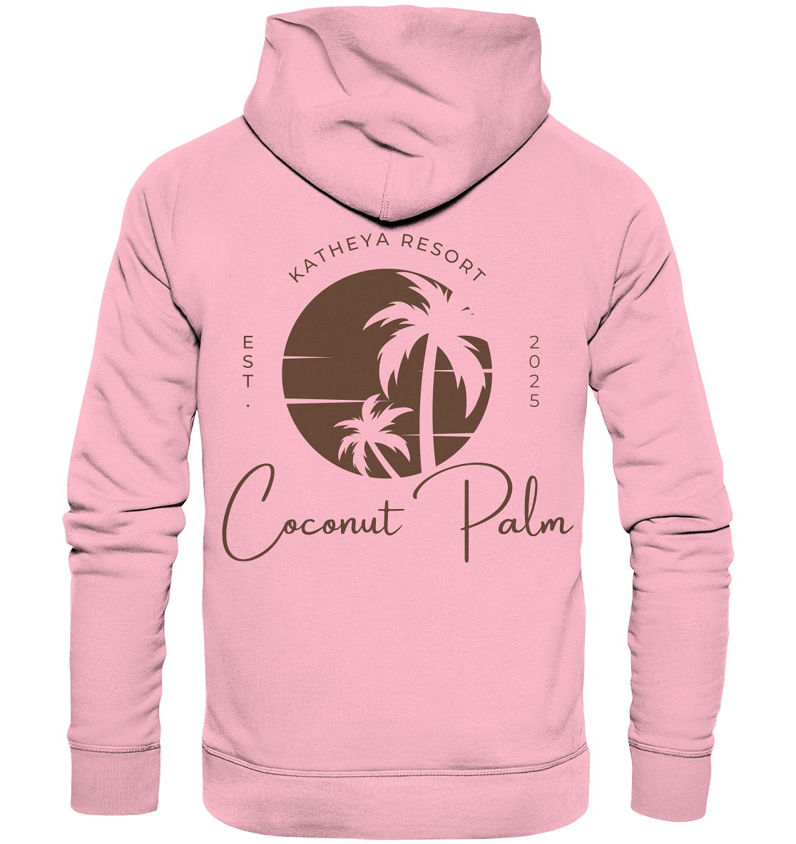 Katheya - Coconut Palm Men  - Organic Hoodie