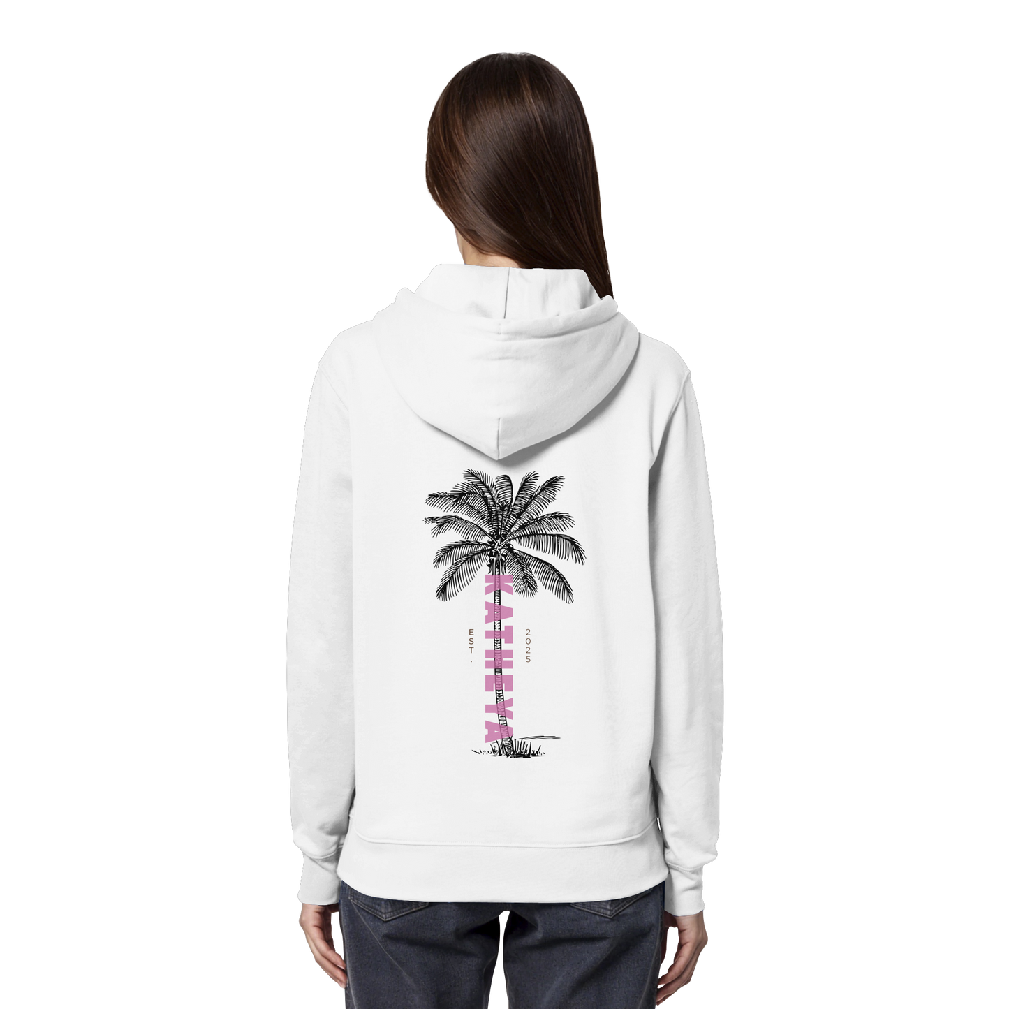 Katheya - Große Palme - Organic Hoodie
