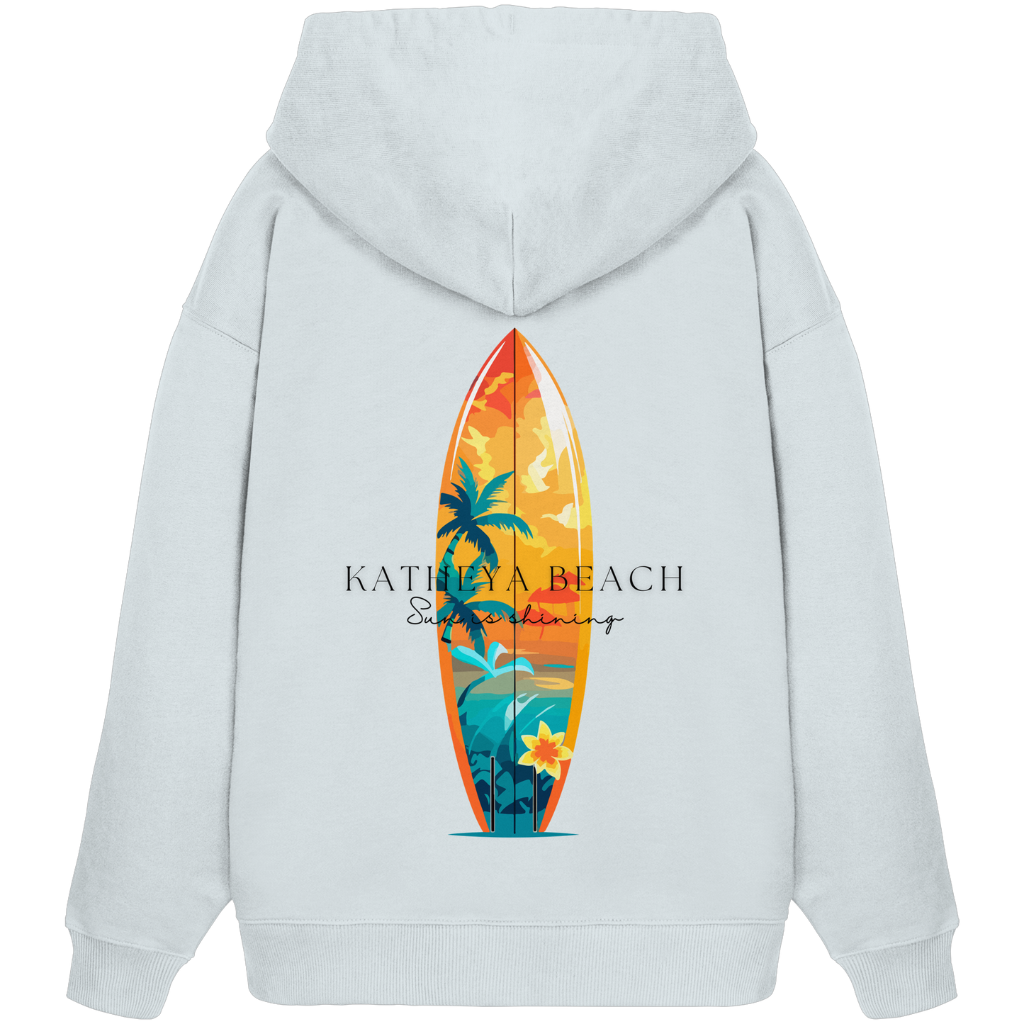 KATHEYA - Beach - Organic Oversize Hoodie