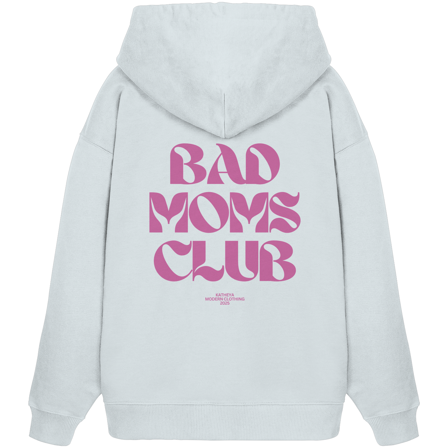 Bad Moms Club Dunkel Rosa - Organic Oversize Hoodie
