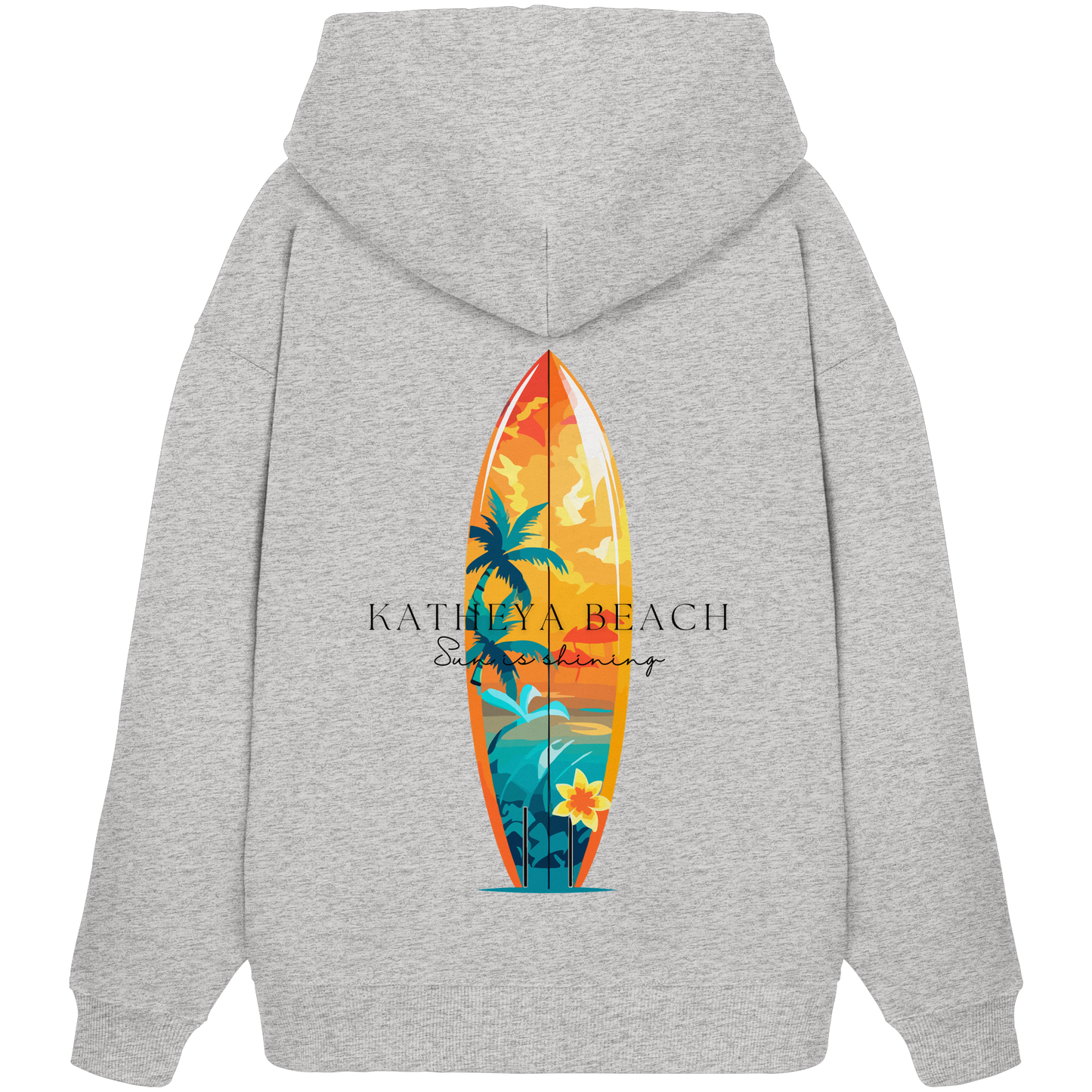 KATHEYA - Beach - Organic Oversize Hoodie