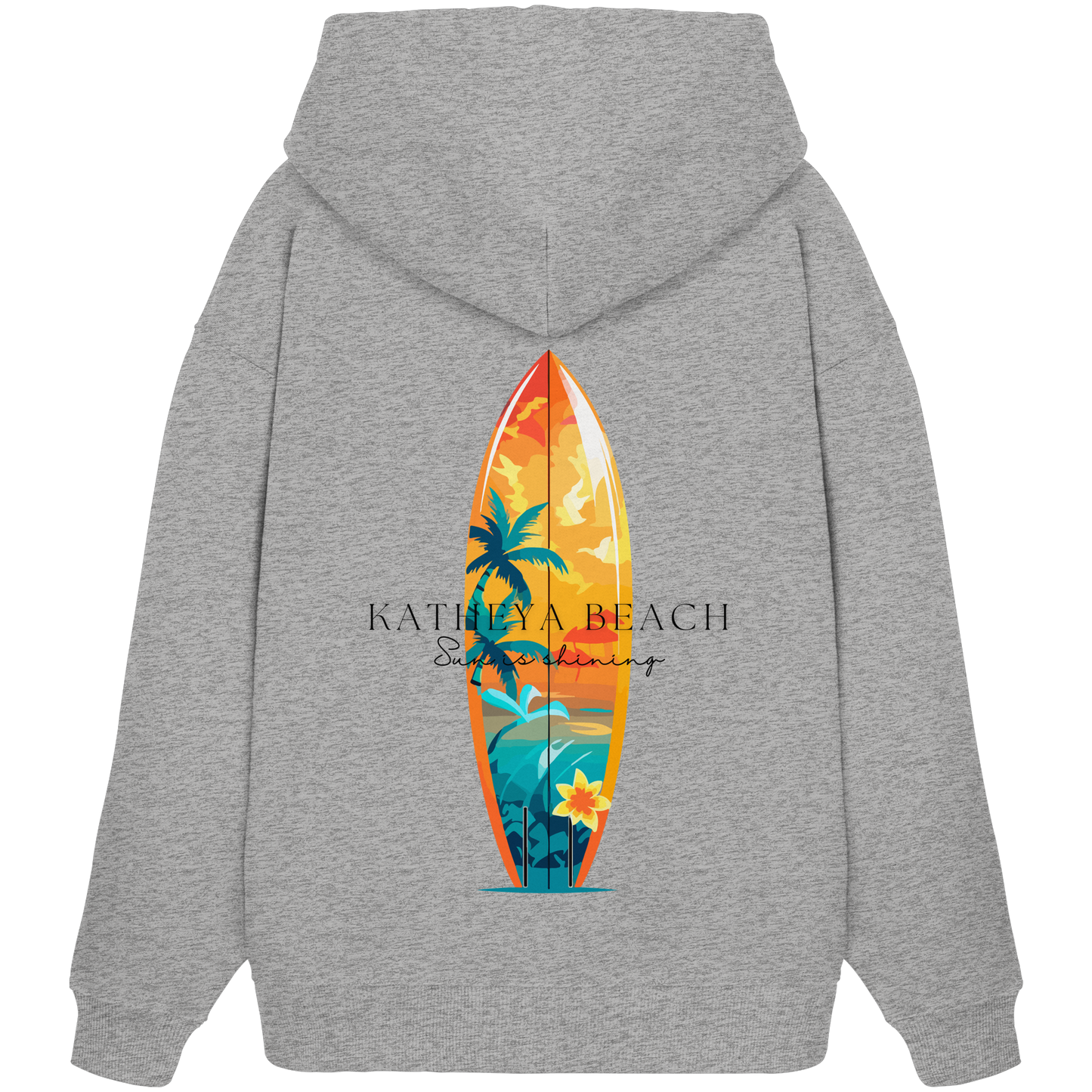 KATHEYA - Beach - Organic Oversize Hoodie