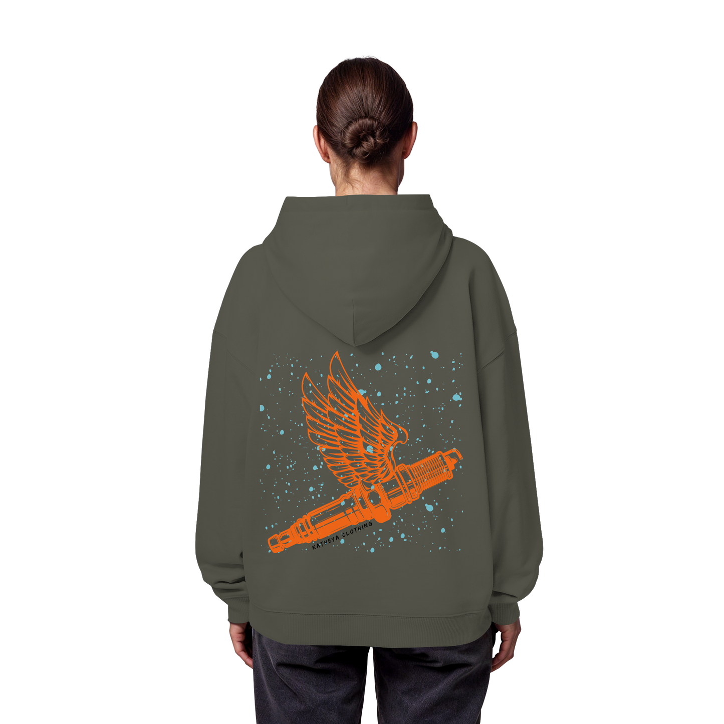 Motocross-Katheya  - Organic Oversize Hoodie