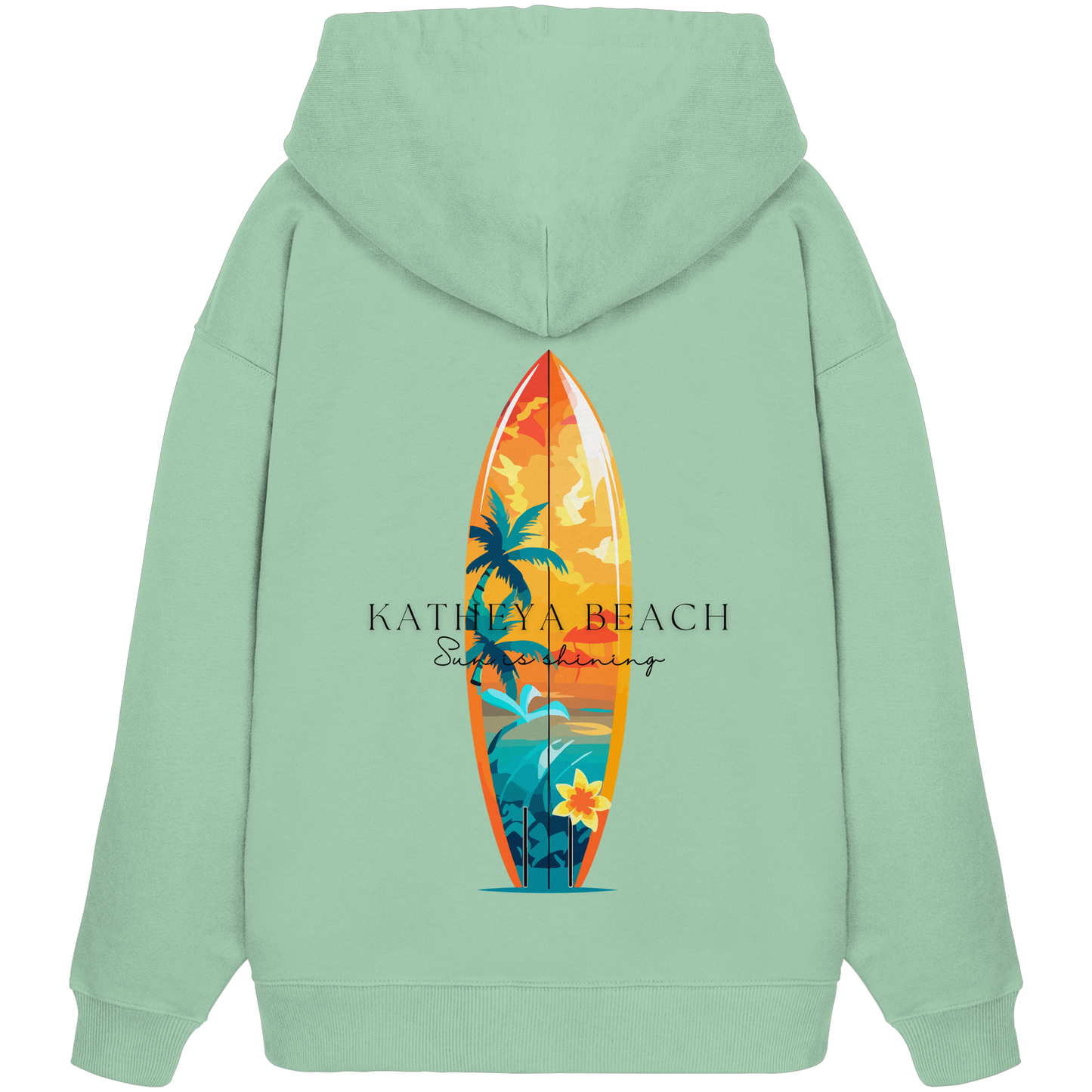 KATHEYA - Beach - Organic Oversize Hoodie