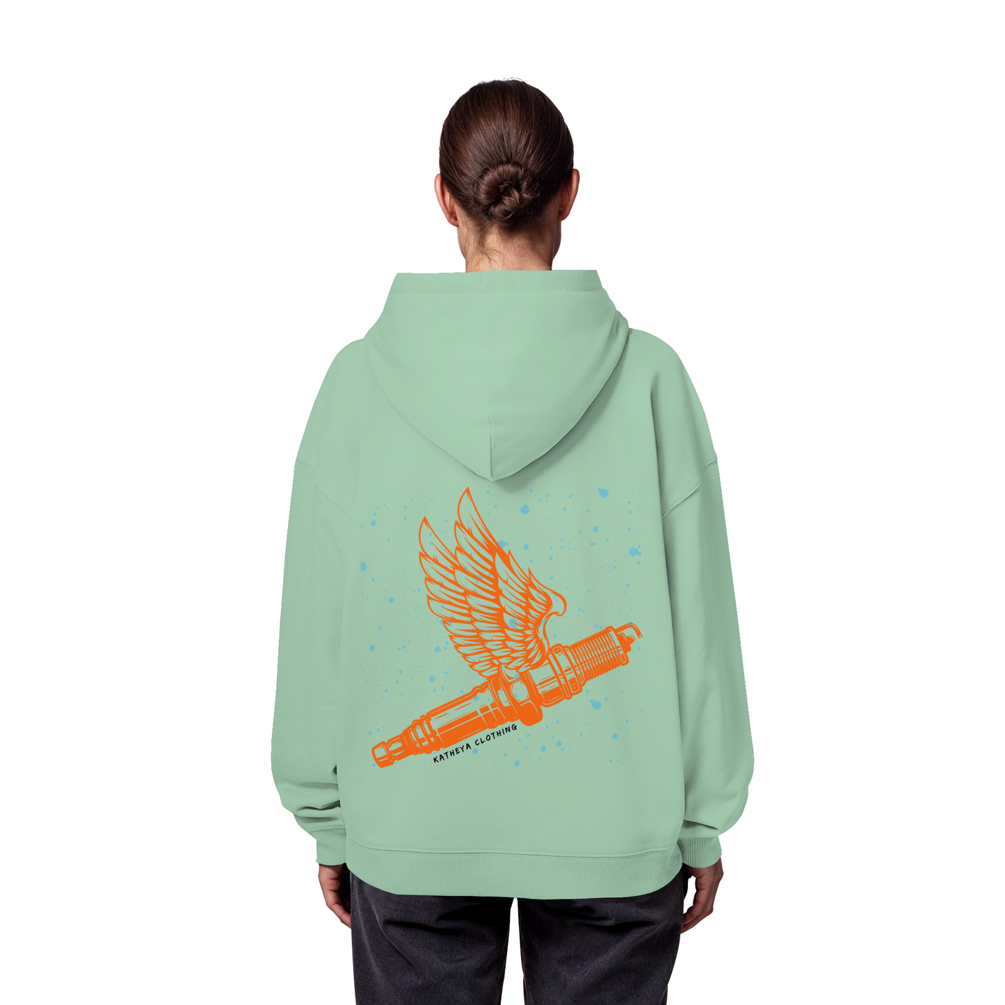 Motocross-Katheya  - Organic Oversize Hoodie