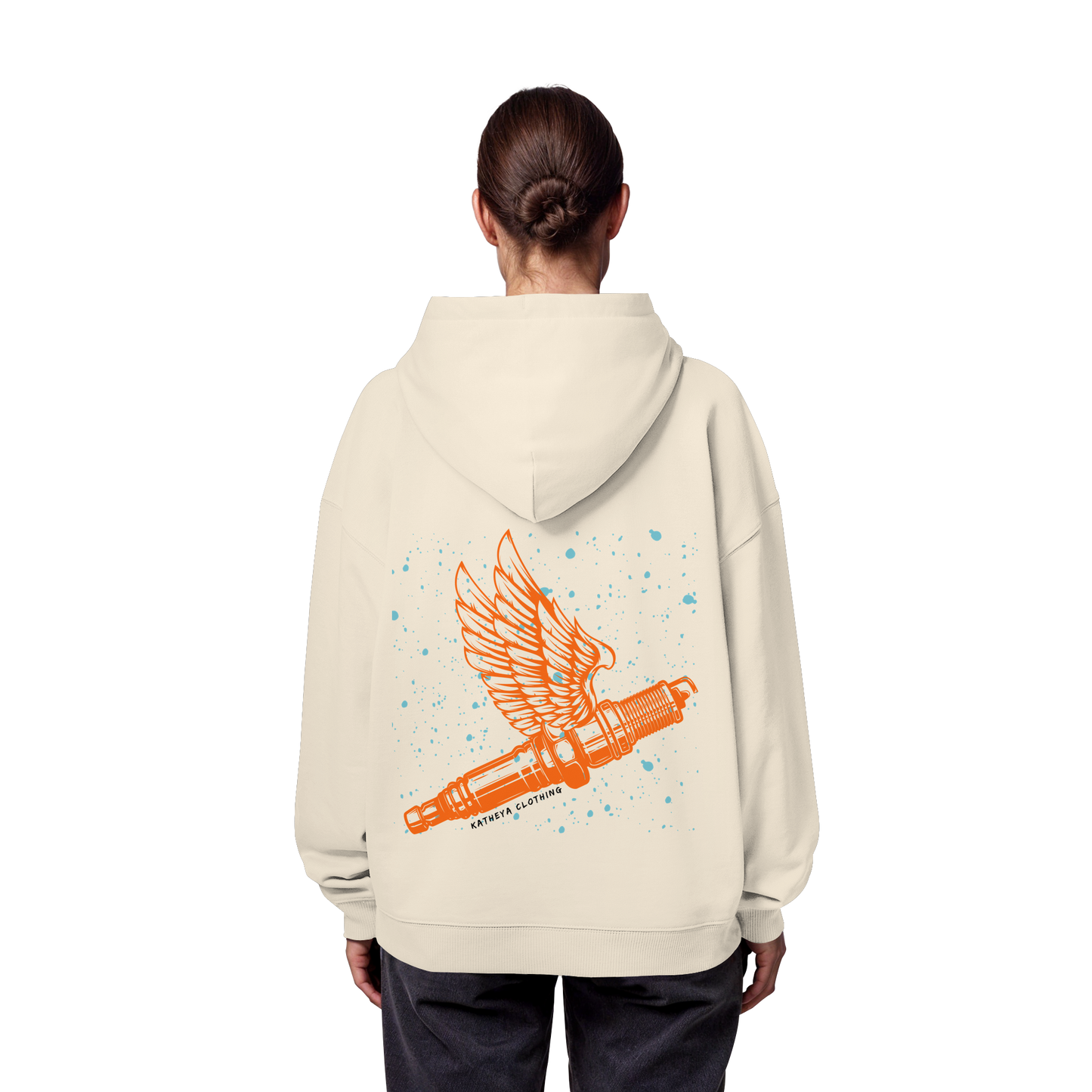 Motocross-Katheya  - Organic Oversize Hoodie