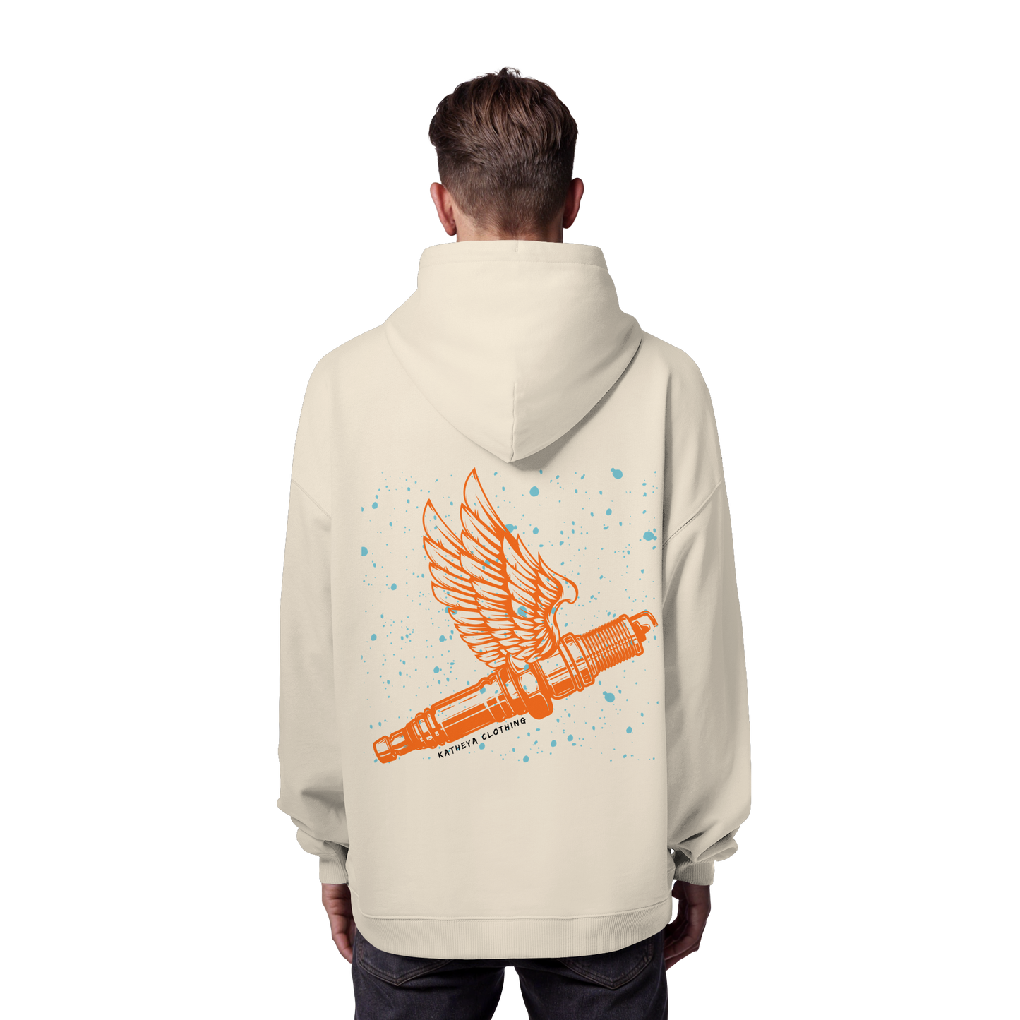 Motocross-Katheya  - Organic Oversize Hoodie