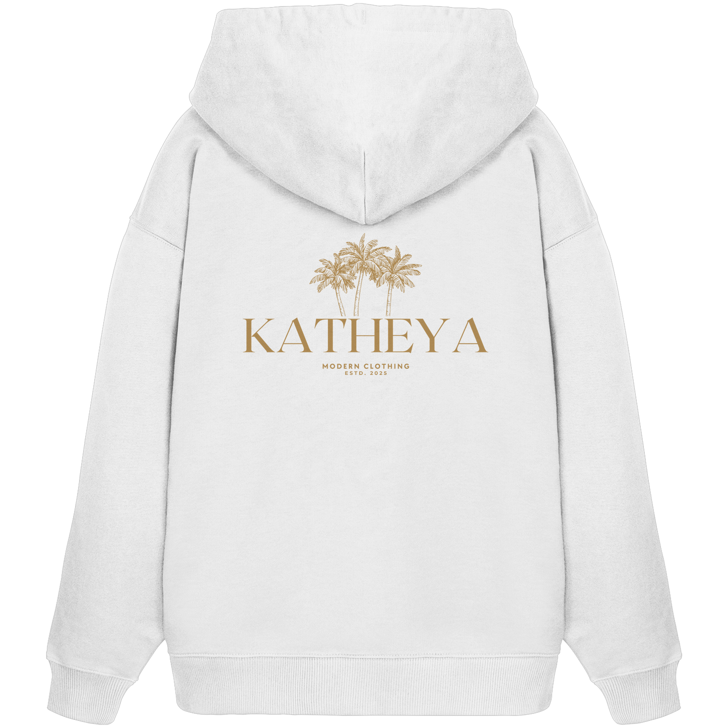 KATHEYA-Gold Hoodie - Organic Oversize Hoodie