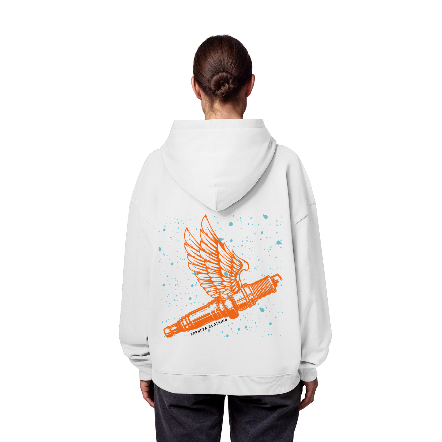 Motocross-Katheya  - Organic Oversize Hoodie