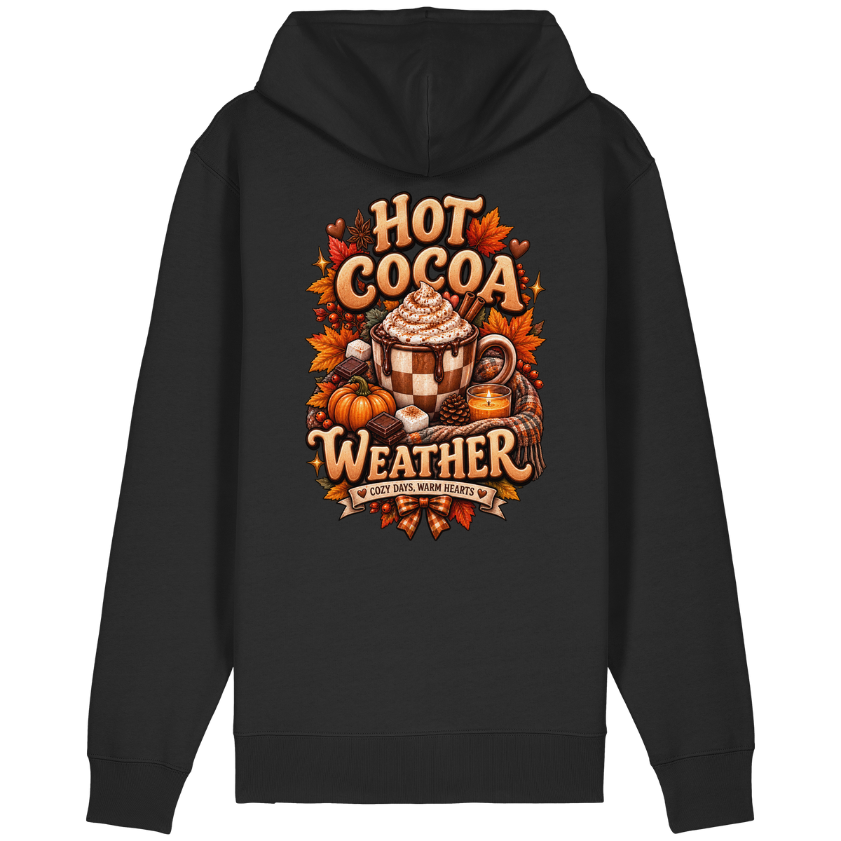 Herbst Schokolade - Organic Relaxed Zipper