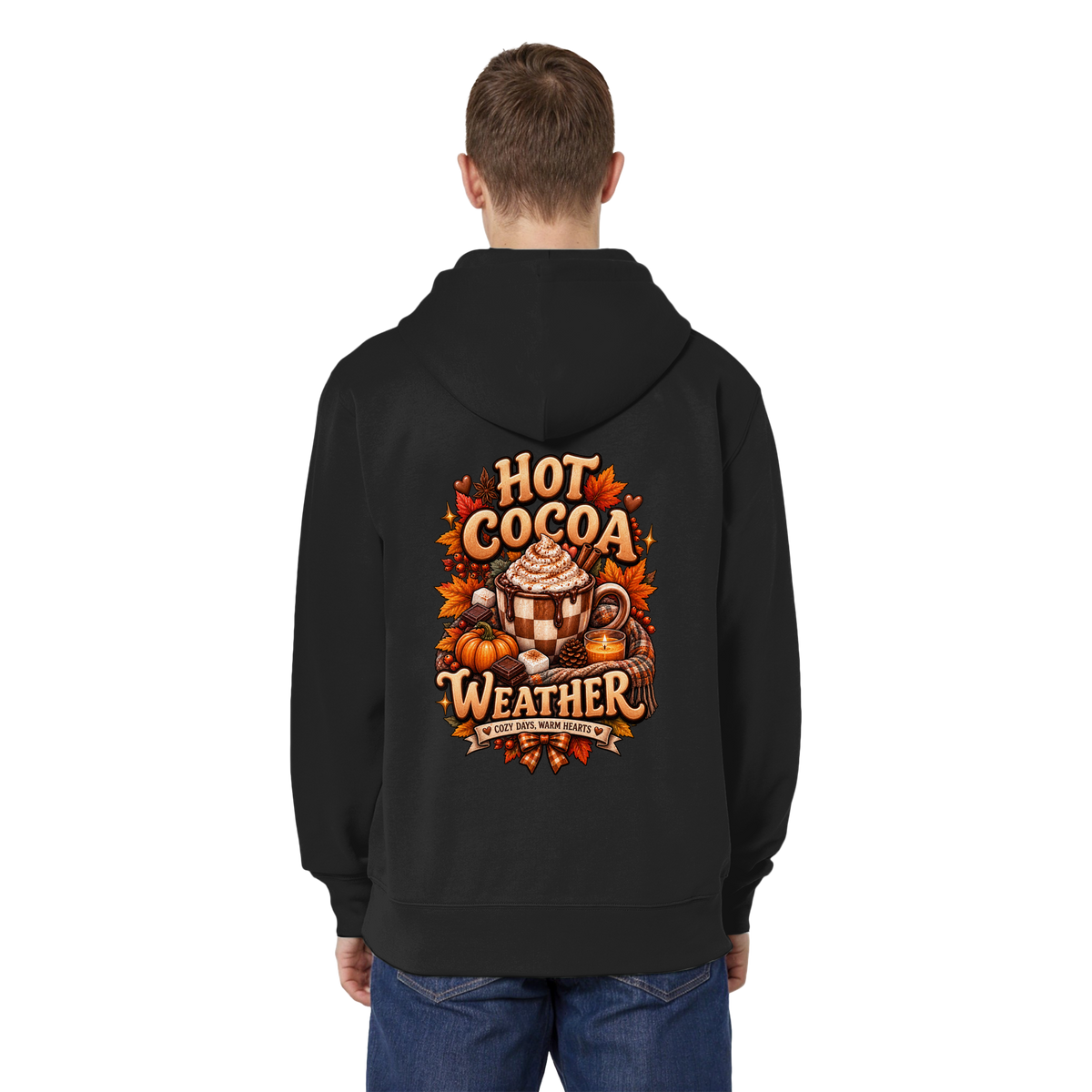 Herbst Schokolade - Organic Relaxed Zipper
