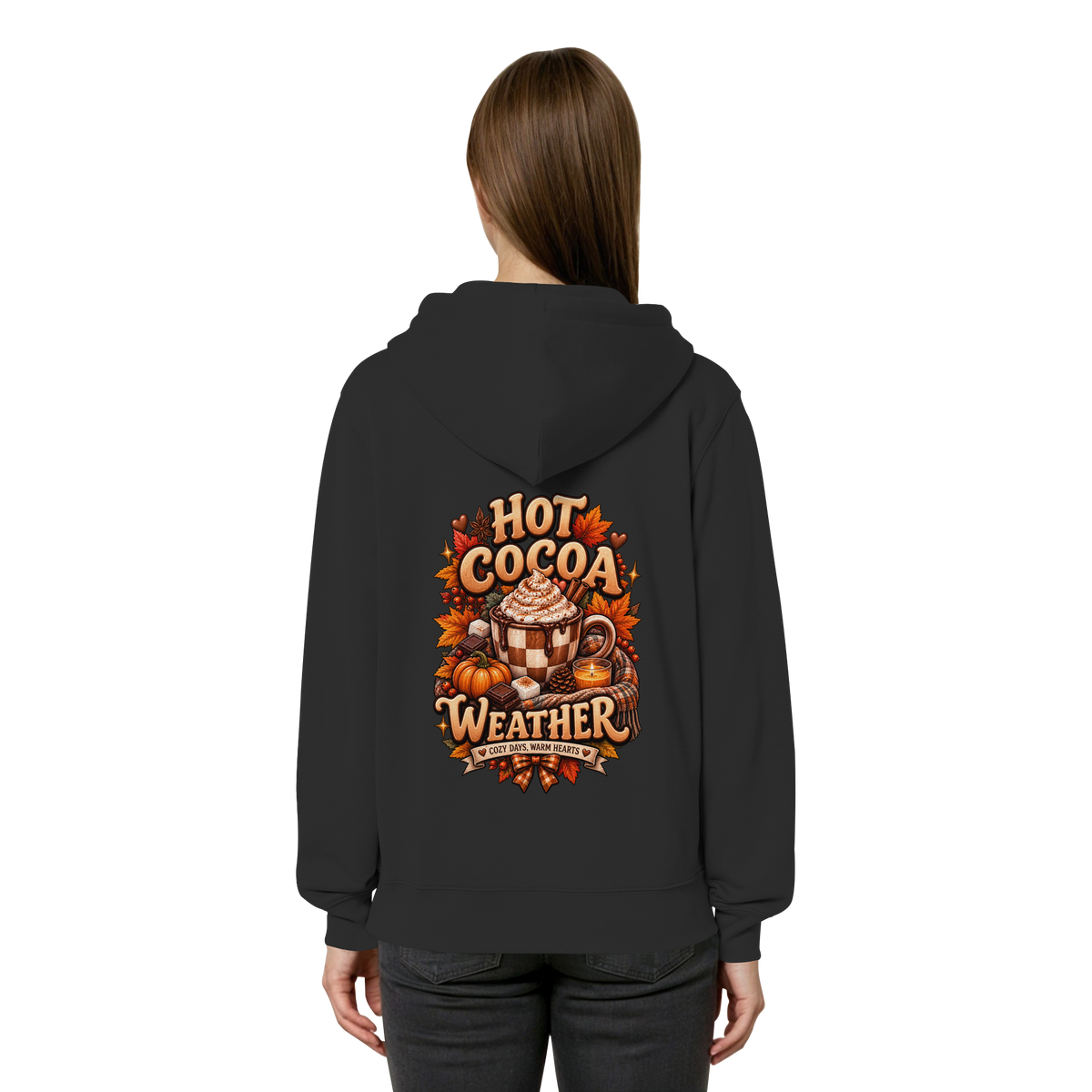 Herbst Schokolade - Organic Relaxed Zipper
