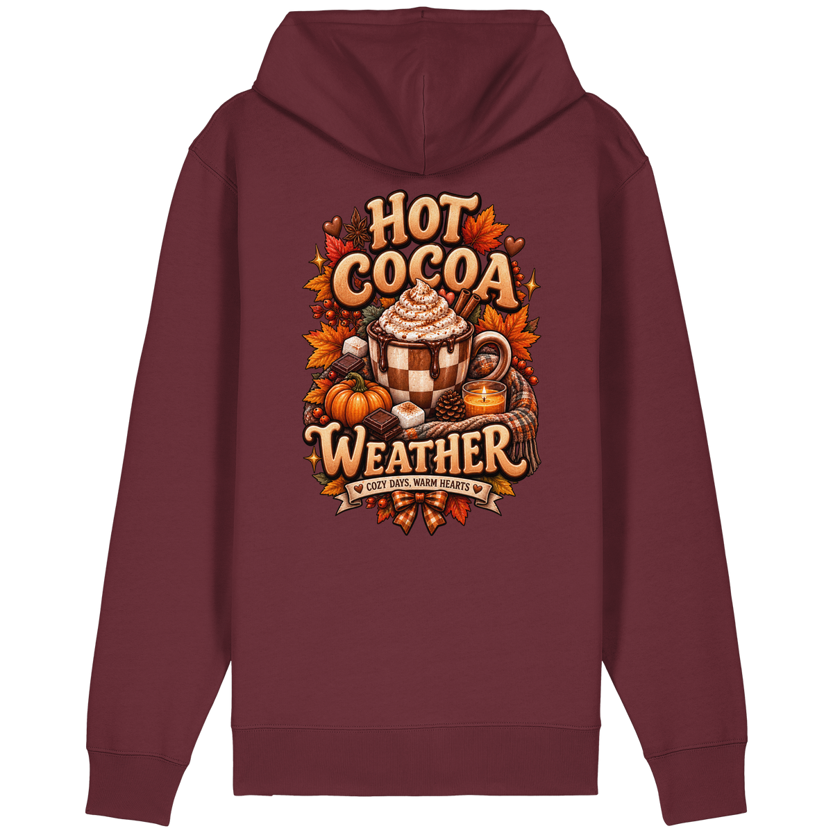 Herbst Schokolade - Organic Relaxed Zipper