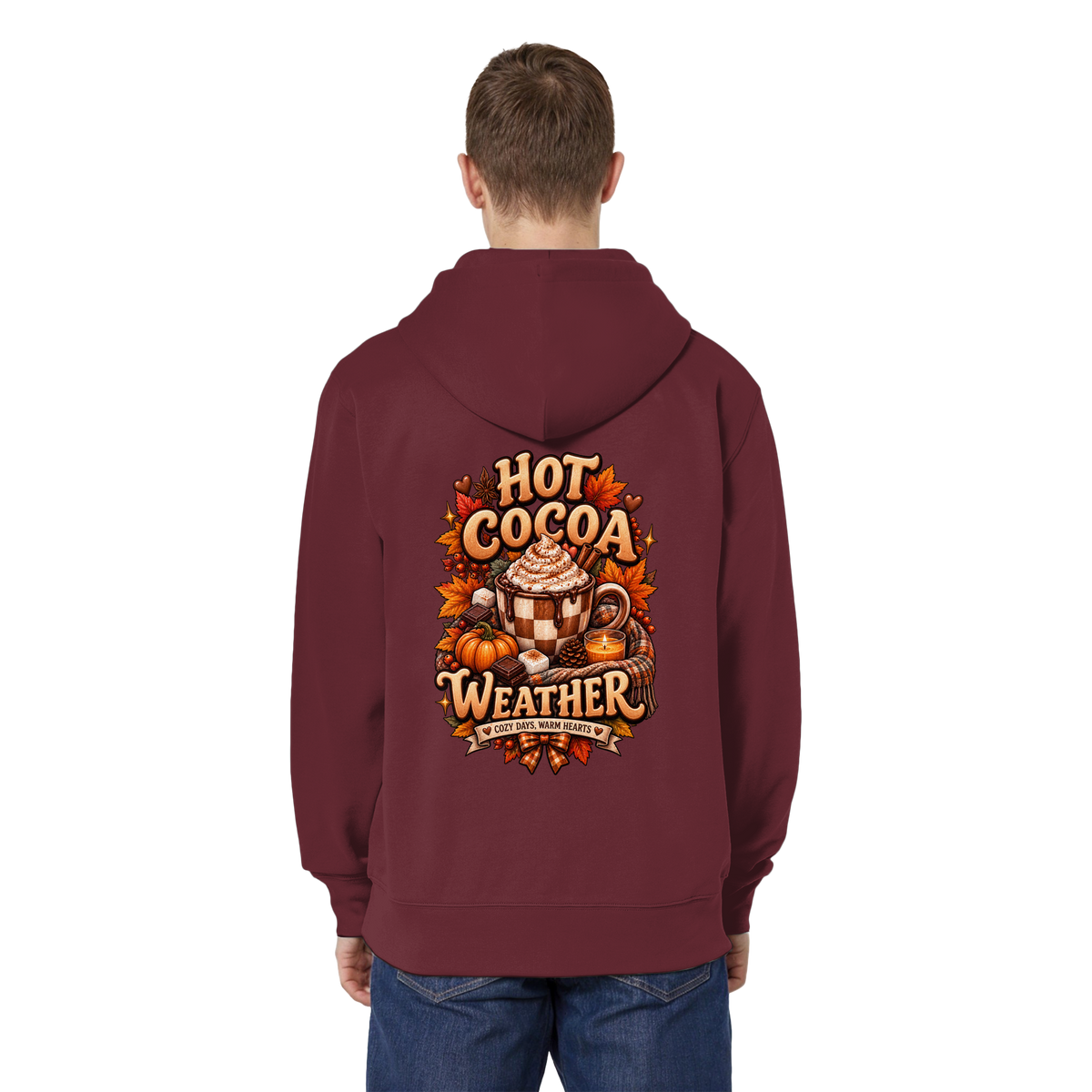 Herbst Schokolade - Organic Relaxed Zipper