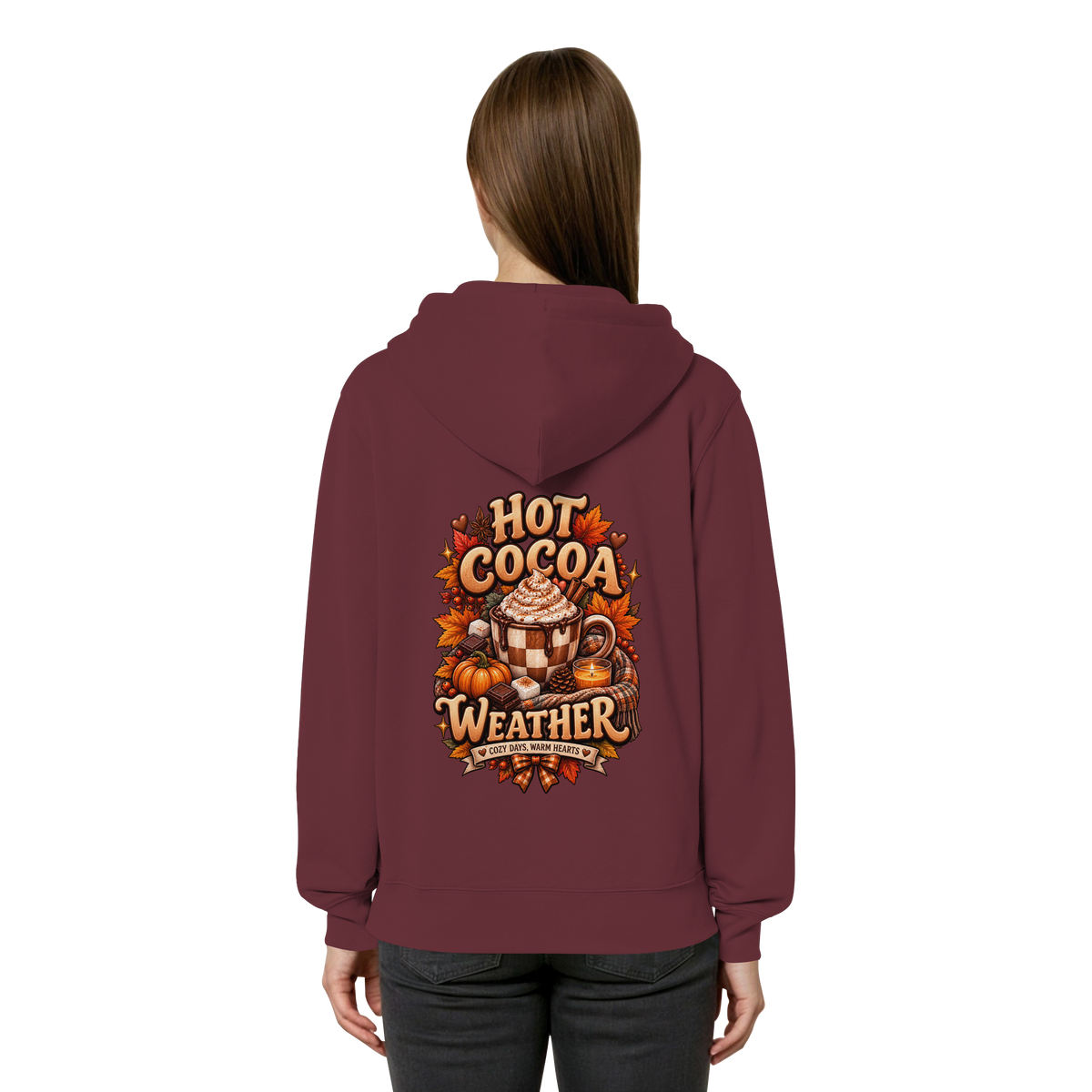 Herbst Schokolade - Organic Relaxed Zipper