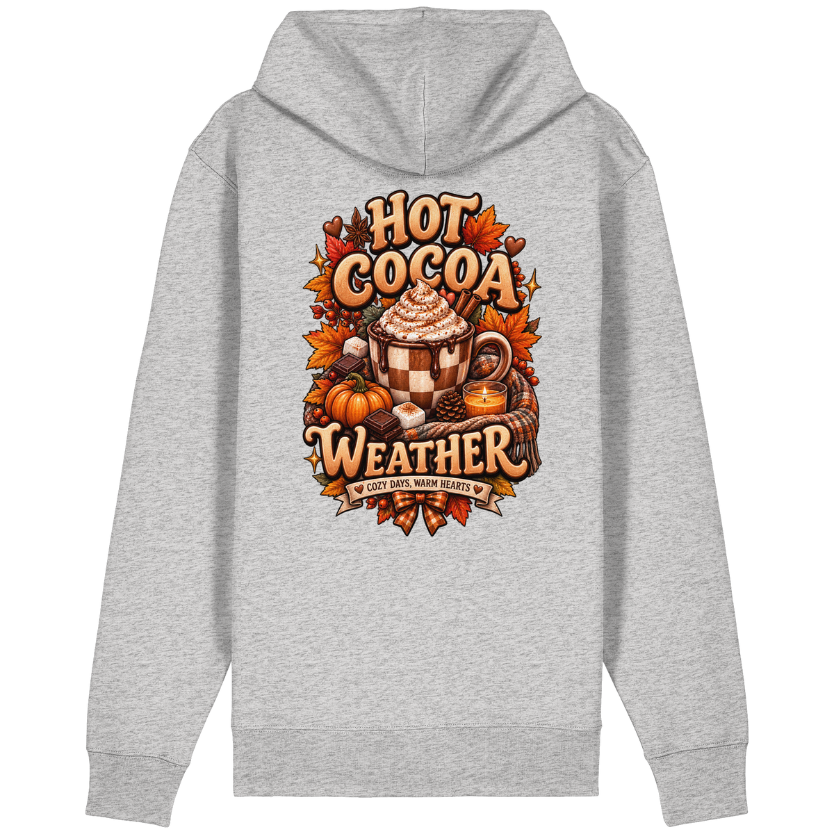 Herbst Schokolade - Organic Relaxed Zipper