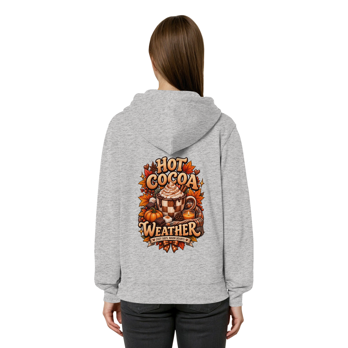 Herbst Schokolade - Organic Relaxed Zipper