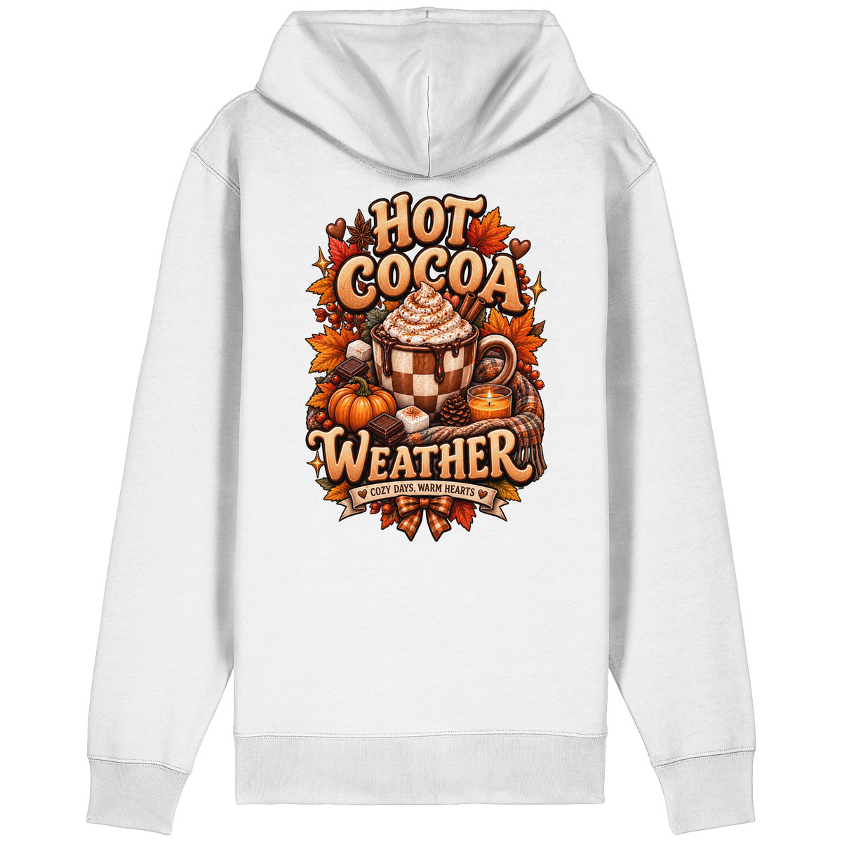 Herbst Schokolade - Organic Relaxed Zipper