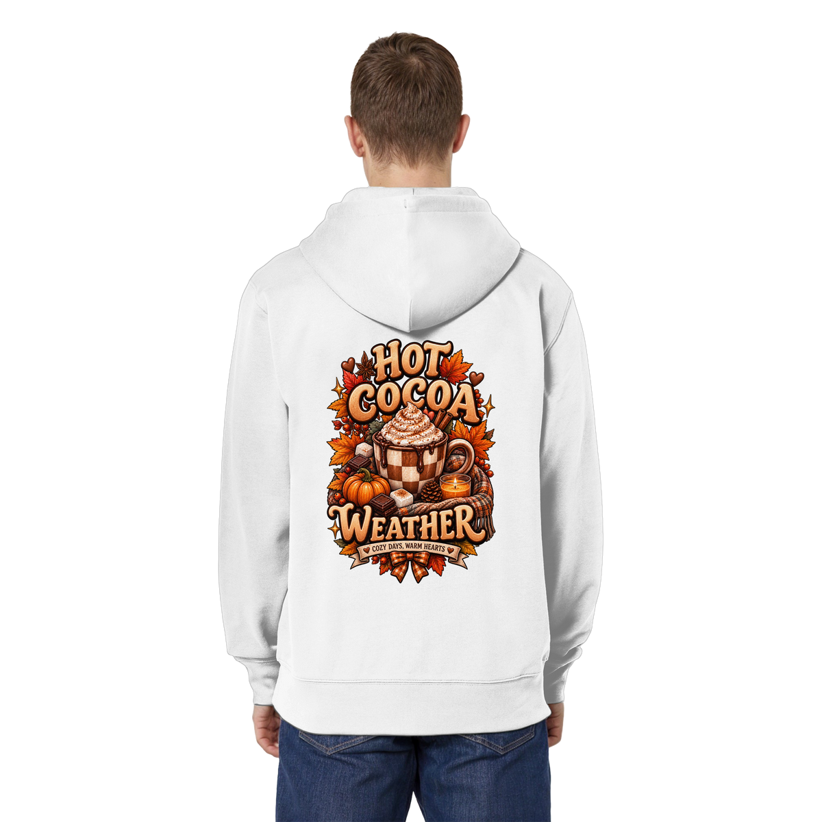 Herbst Schokolade - Organic Relaxed Zipper