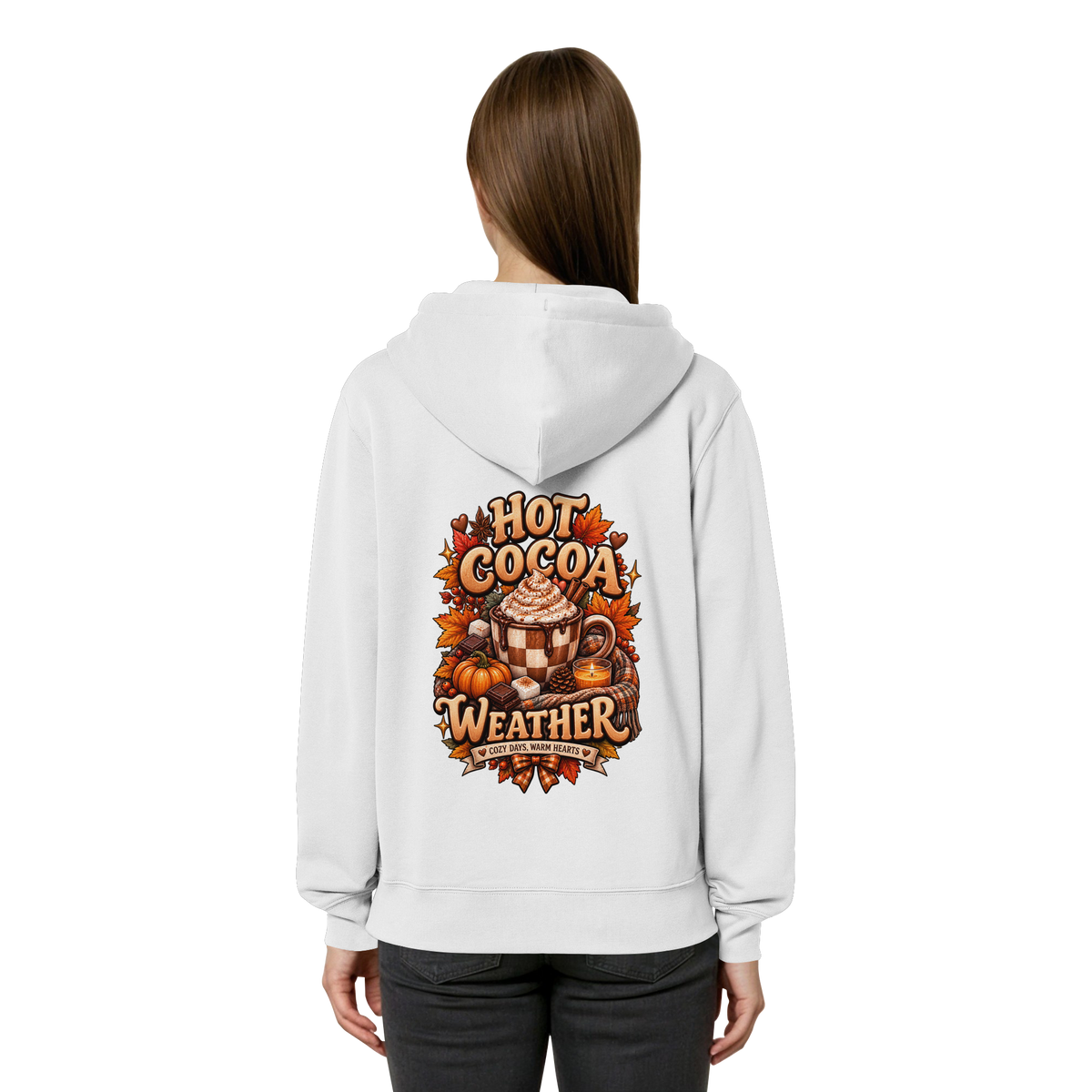 Herbst Schokolade - Organic Relaxed Zipper