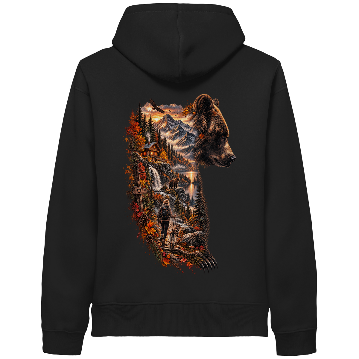 Herbst Kollektion - Organic Side Pocket Hoodie