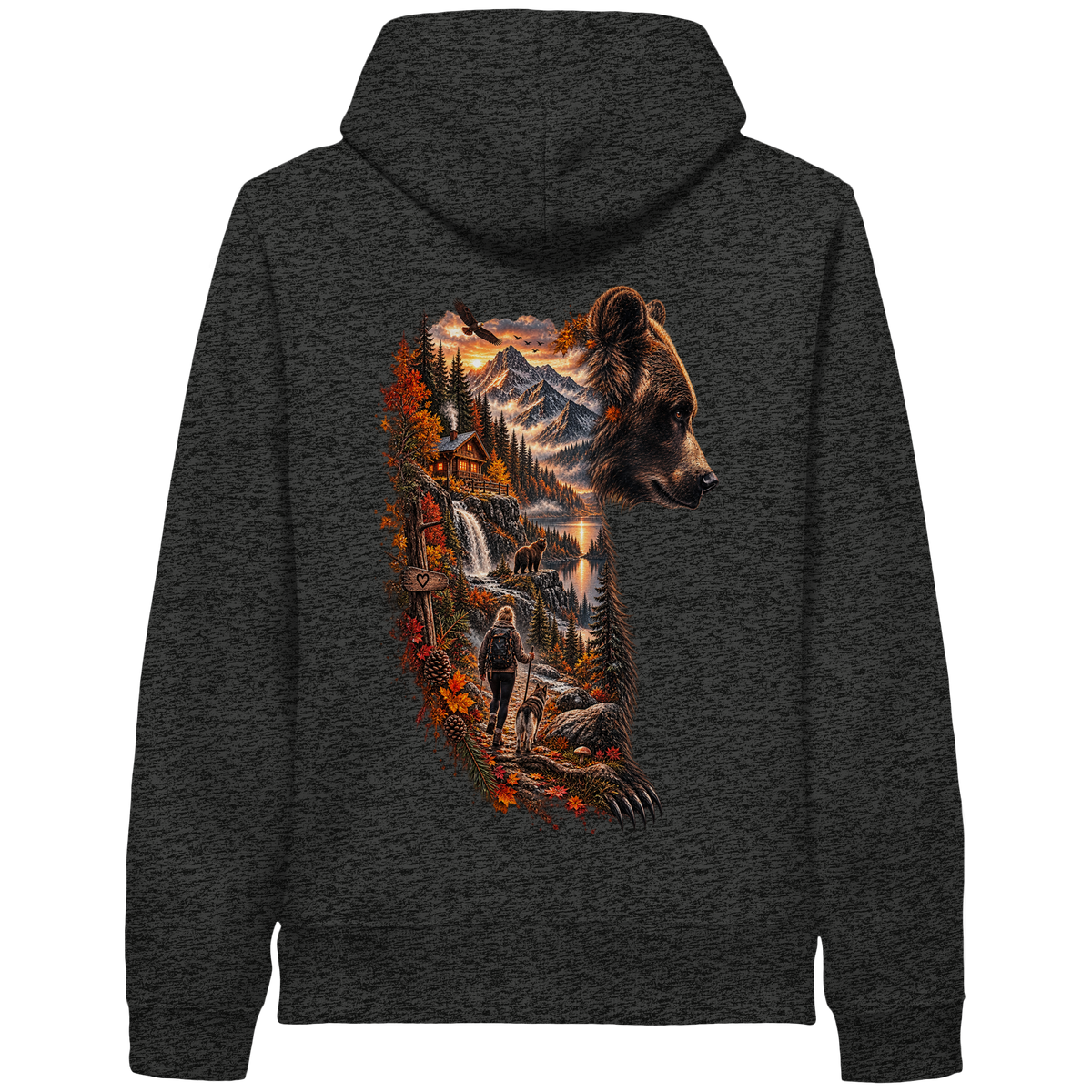Herbst Kollektion - Organic Side Pocket Hoodie