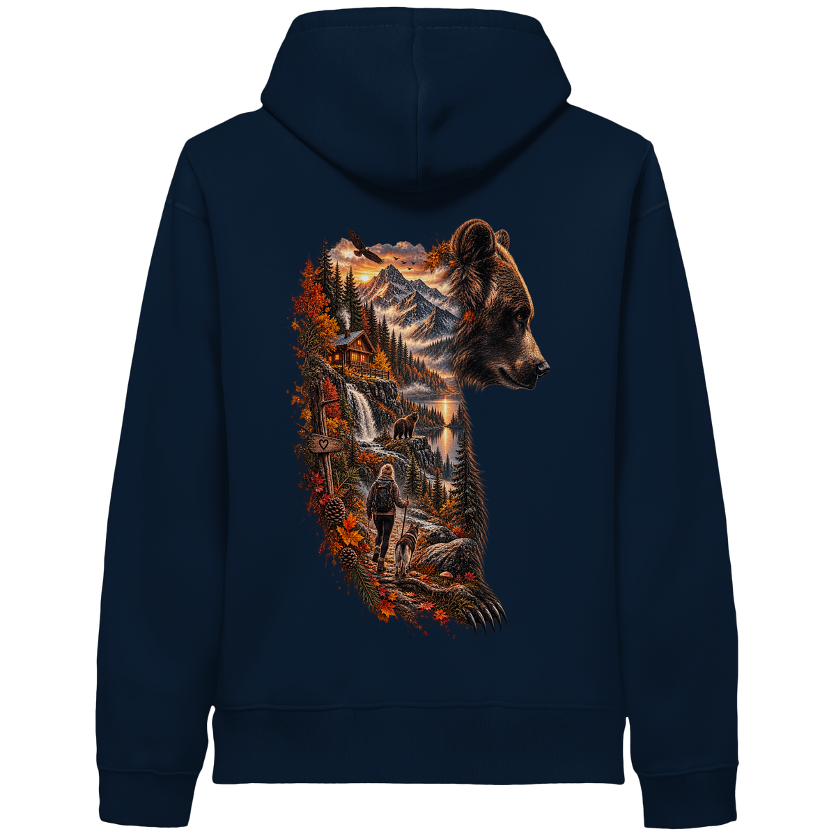 Herbst Kollektion - Organic Side Pocket Hoodie