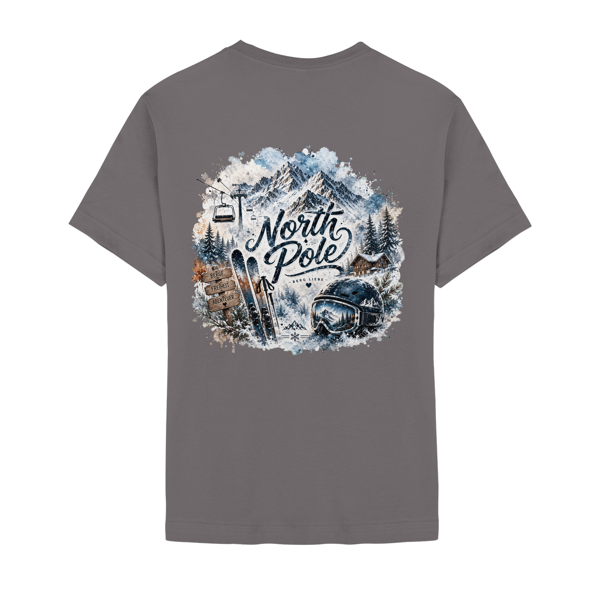 North Pole Ski - Unisex Essential Premium Shirt