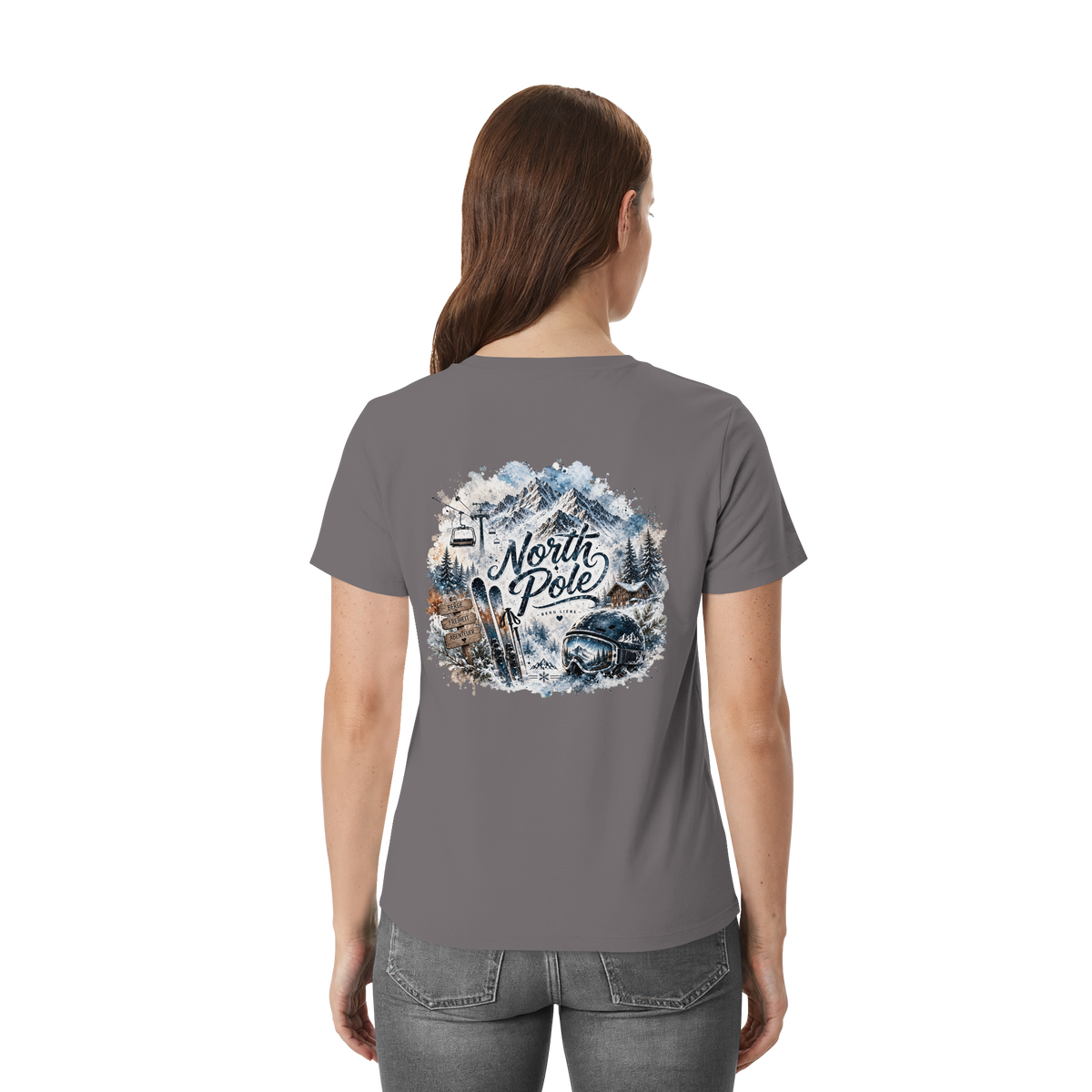 North Pole Ski - Unisex Essential Premium Shirt